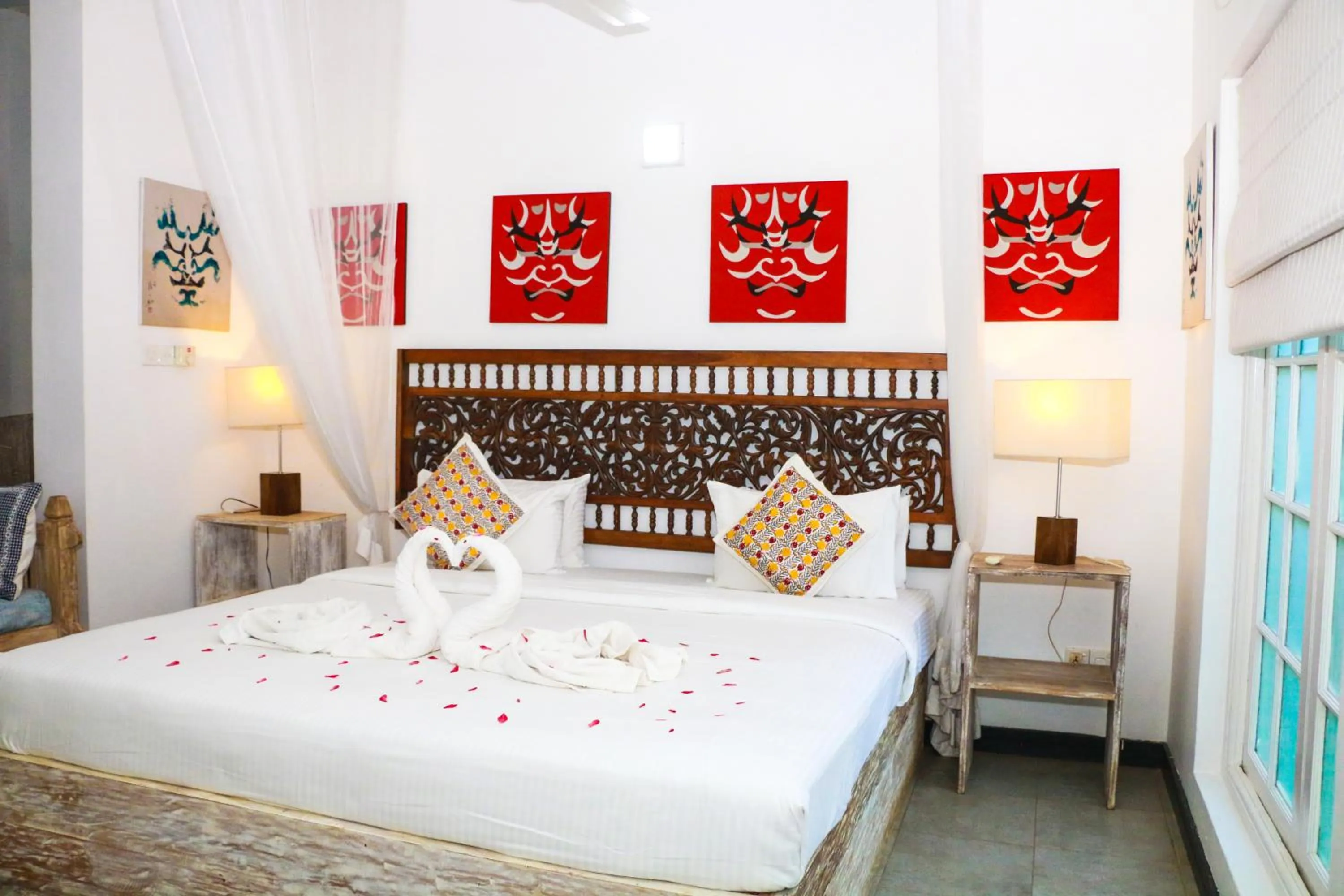 Photo of the whole room, Bed in Esperanza Beach Mawella