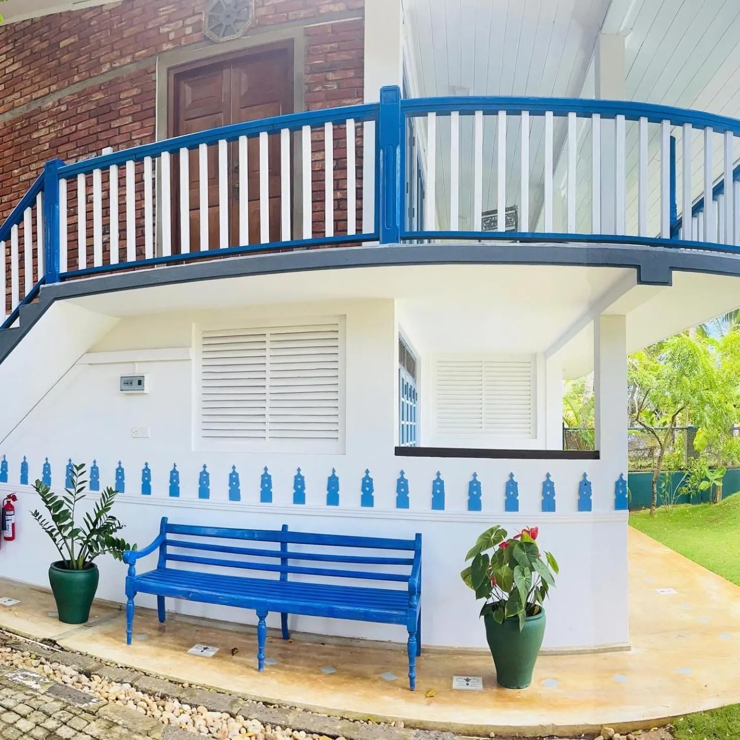 Patio in Esperanza Beach Mawella