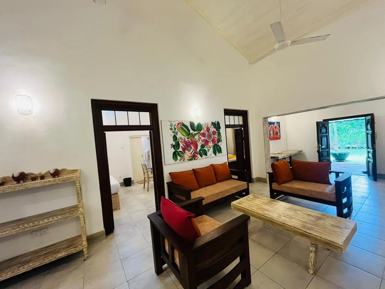 Living room in Esperanza Beach Mawella