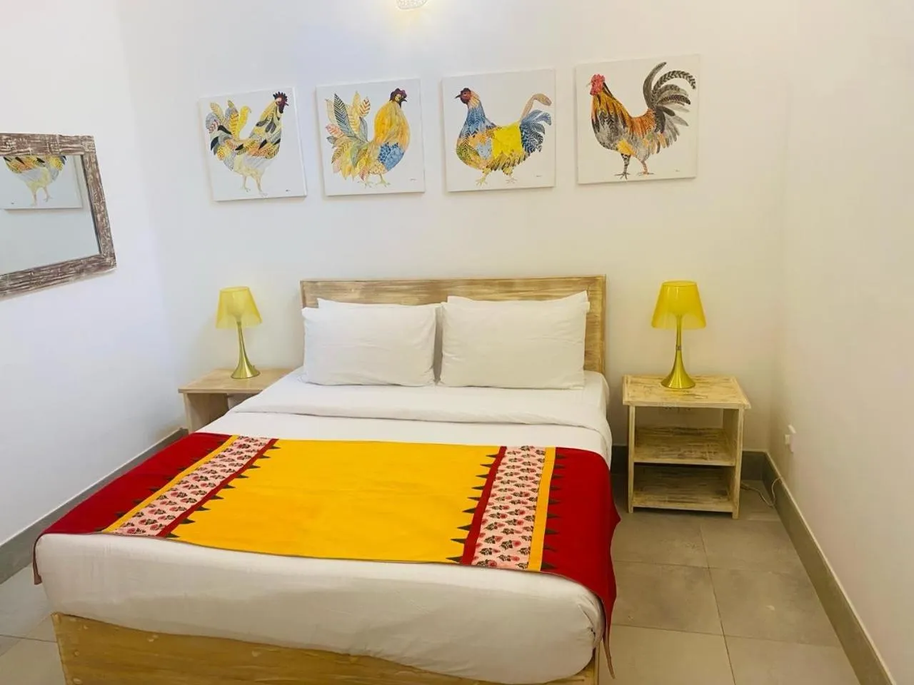 Bedroom, Bed in Esperanza Beach Mawella