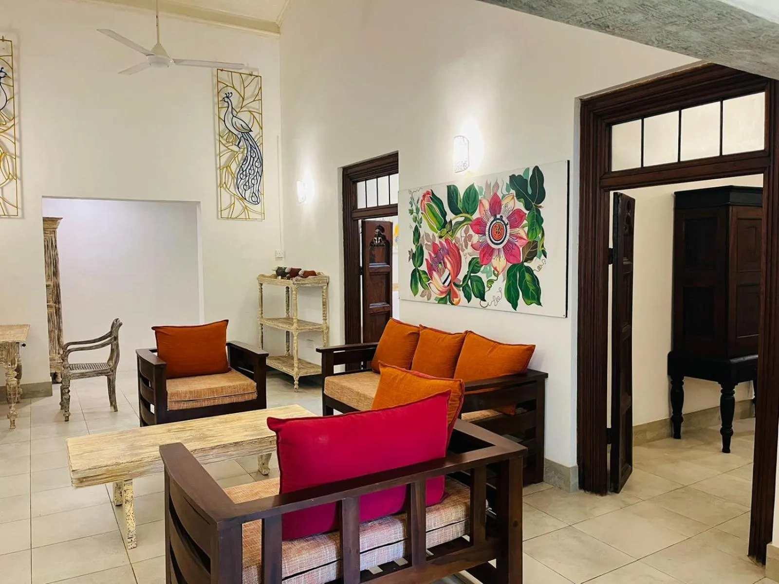 Living room in Esperanza Beach Mawella