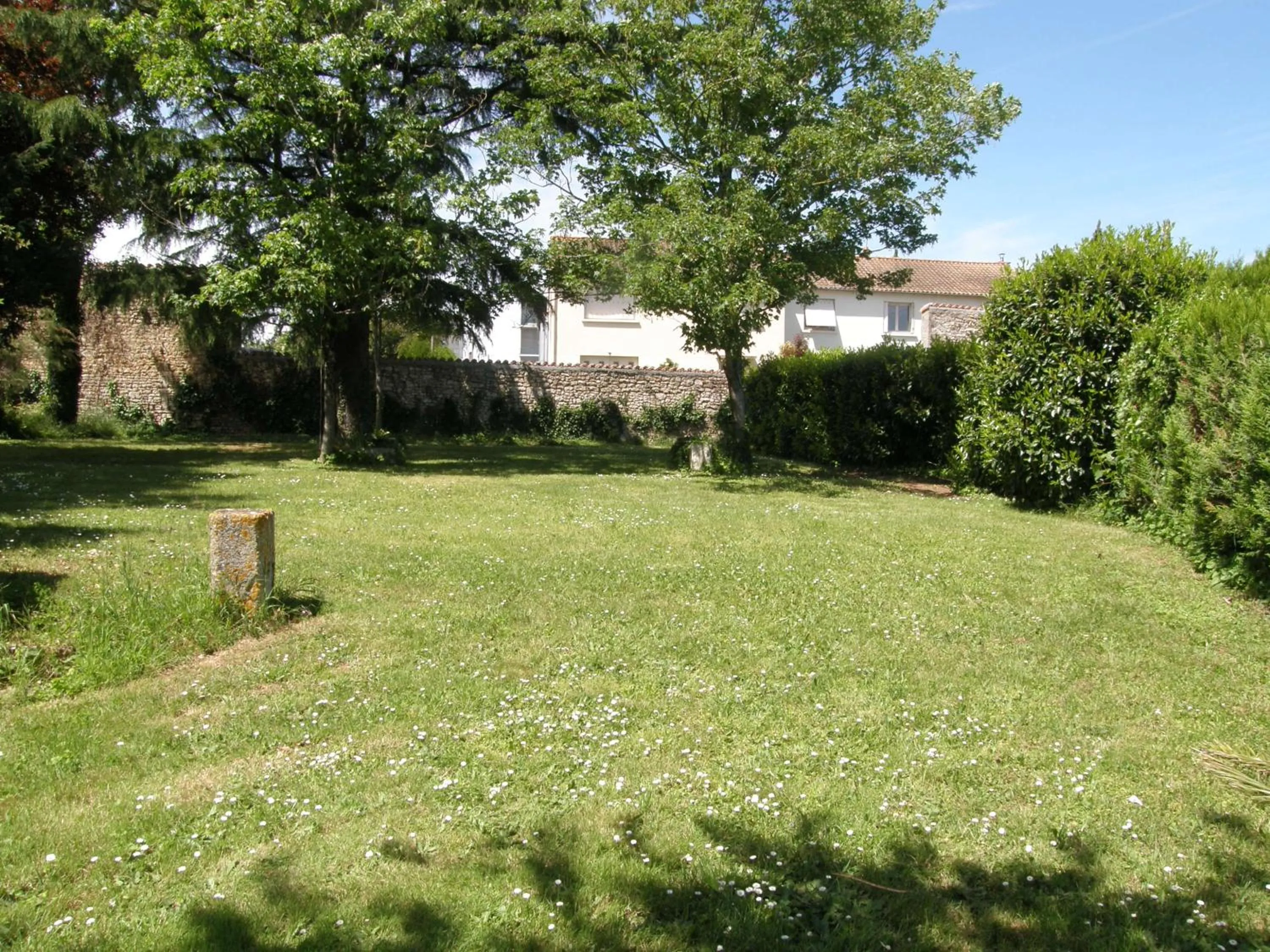 Garden view in Hôtel Le Cheval Blanc