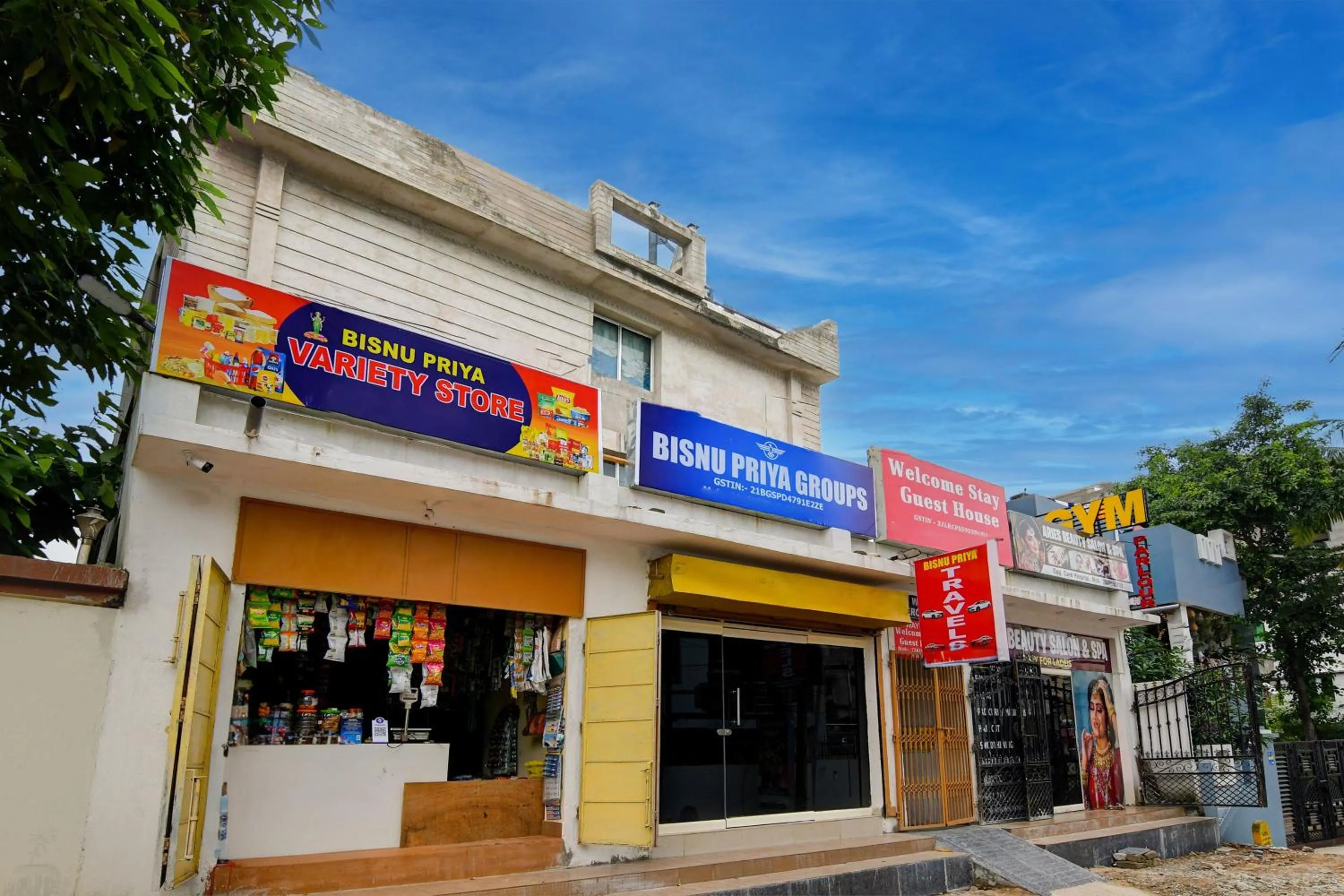 Facade/entrance in Hotel O Welcome Stay Guest House