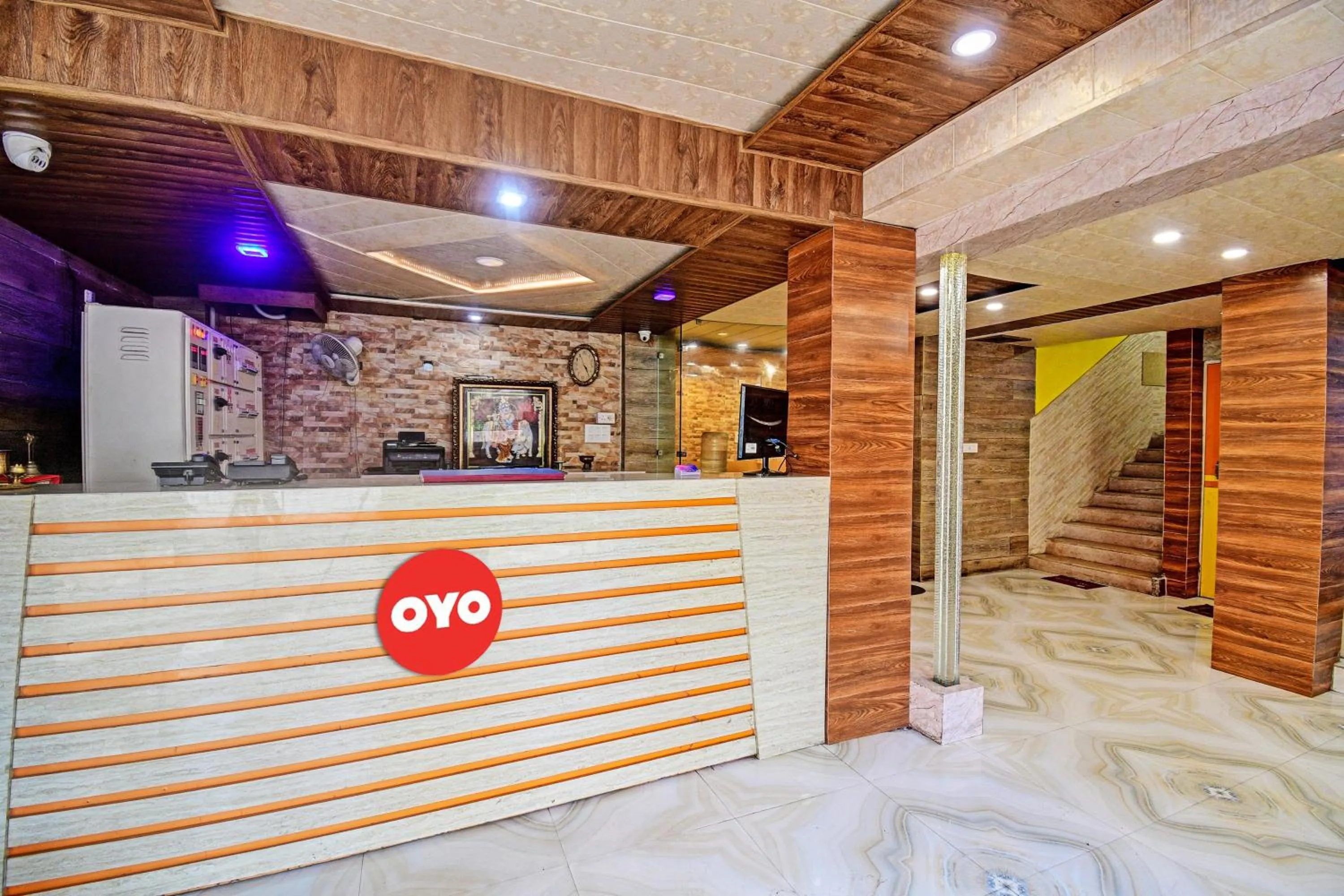 Lobby or reception in Super Hotel O Royal Inn