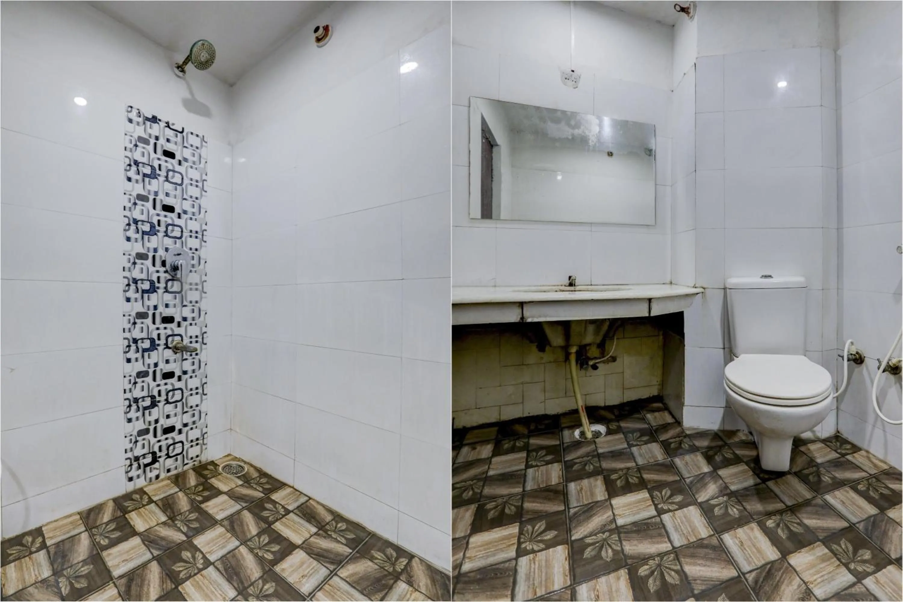 Bathroom in Hotel O Rajdhani Group Of Hotels