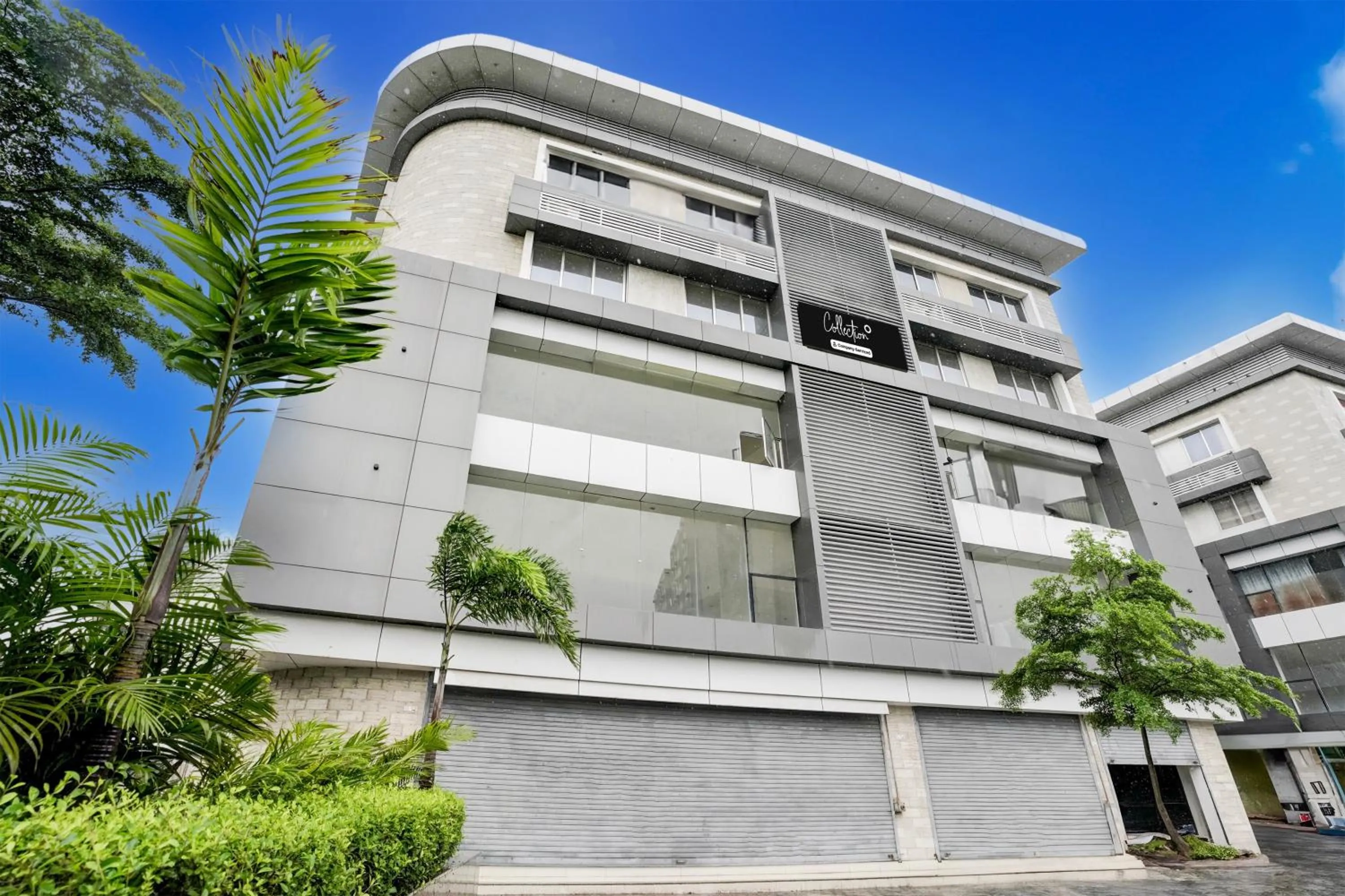 Facade/entrance in Collection O Adajan Formerly Hotel Sky Palace