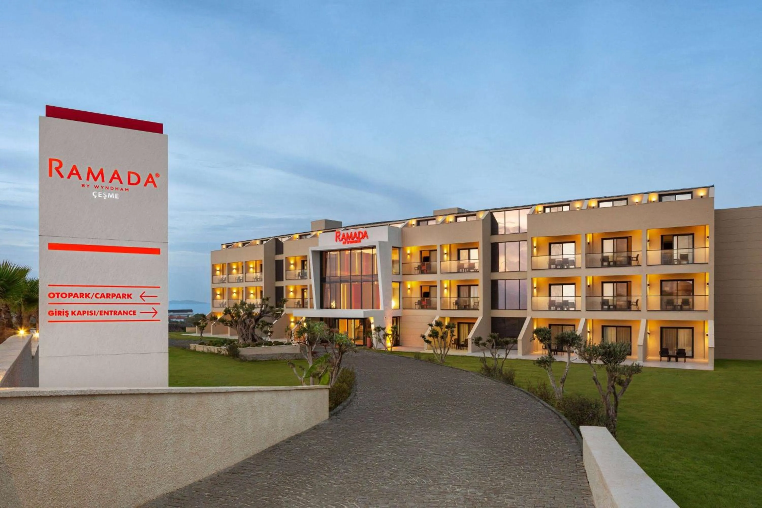 Property building in Ramada by Wyndham Cesme