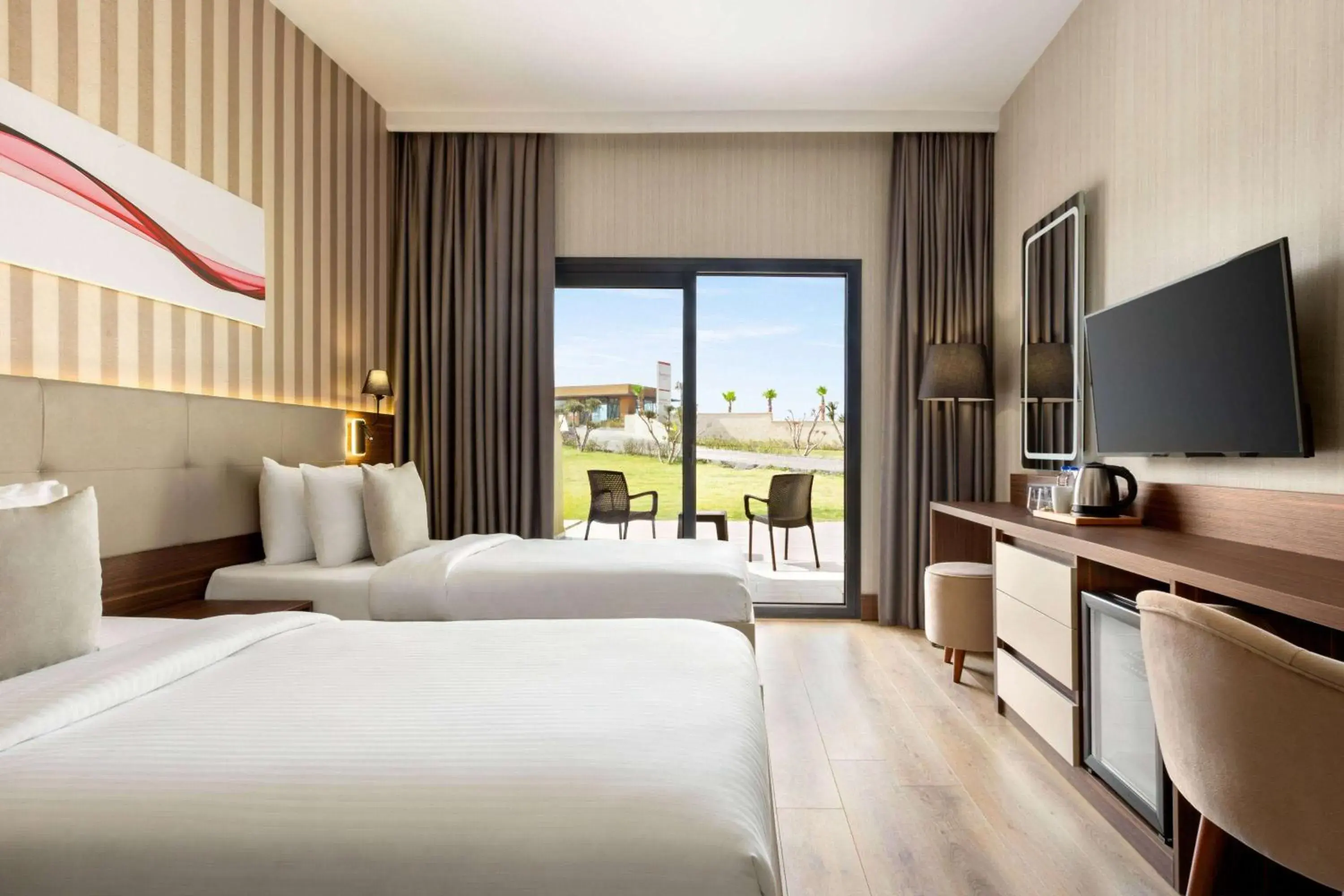 Standard Single Room with Garden View - Non-Smoking in Ramada by Wyndham Cesme Standard Single Room with Garden View - Non-Smoking in Ramada by Wyndham Cesme