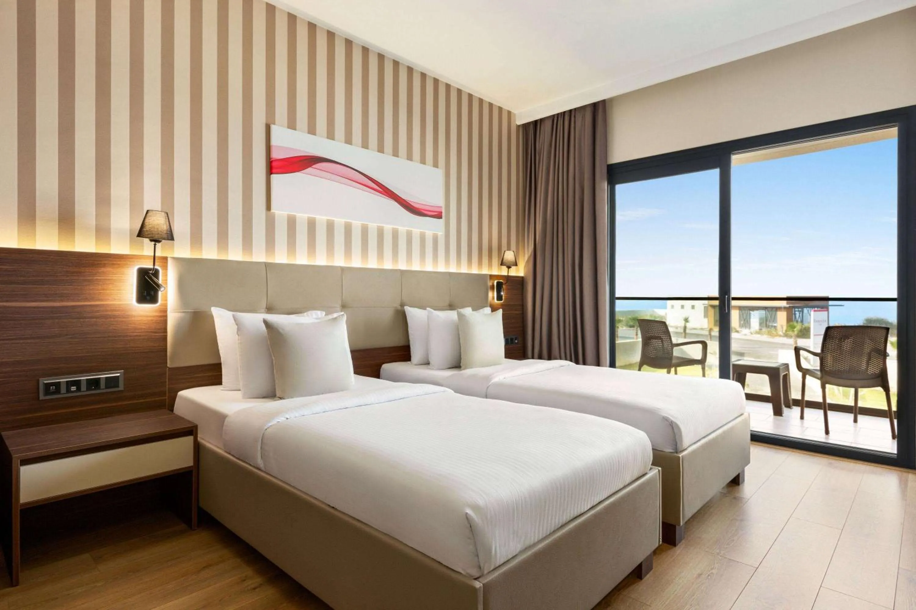 Photo of the whole room, Bed in Ramada by Wyndham Cesme
