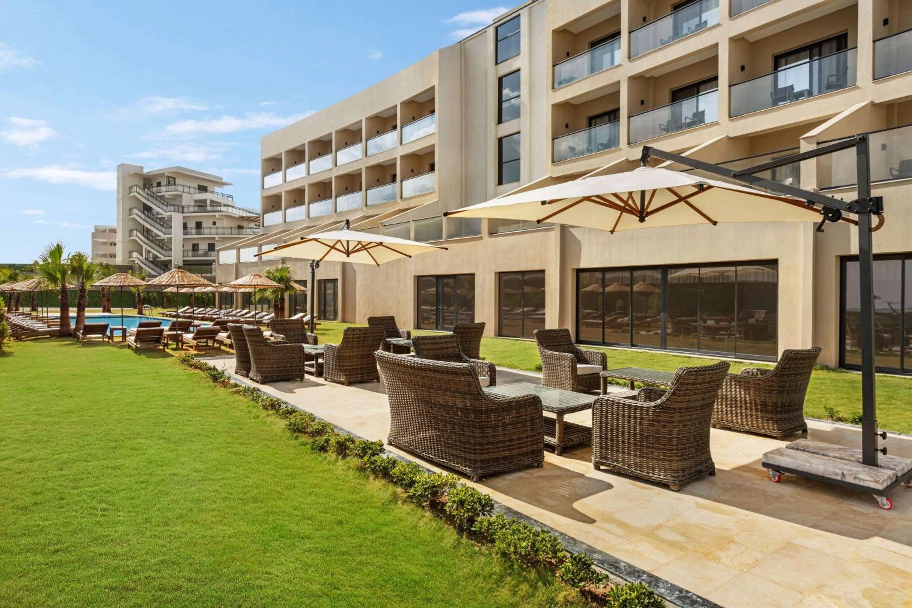 Swimming pool in Ramada by Wyndham Cesme