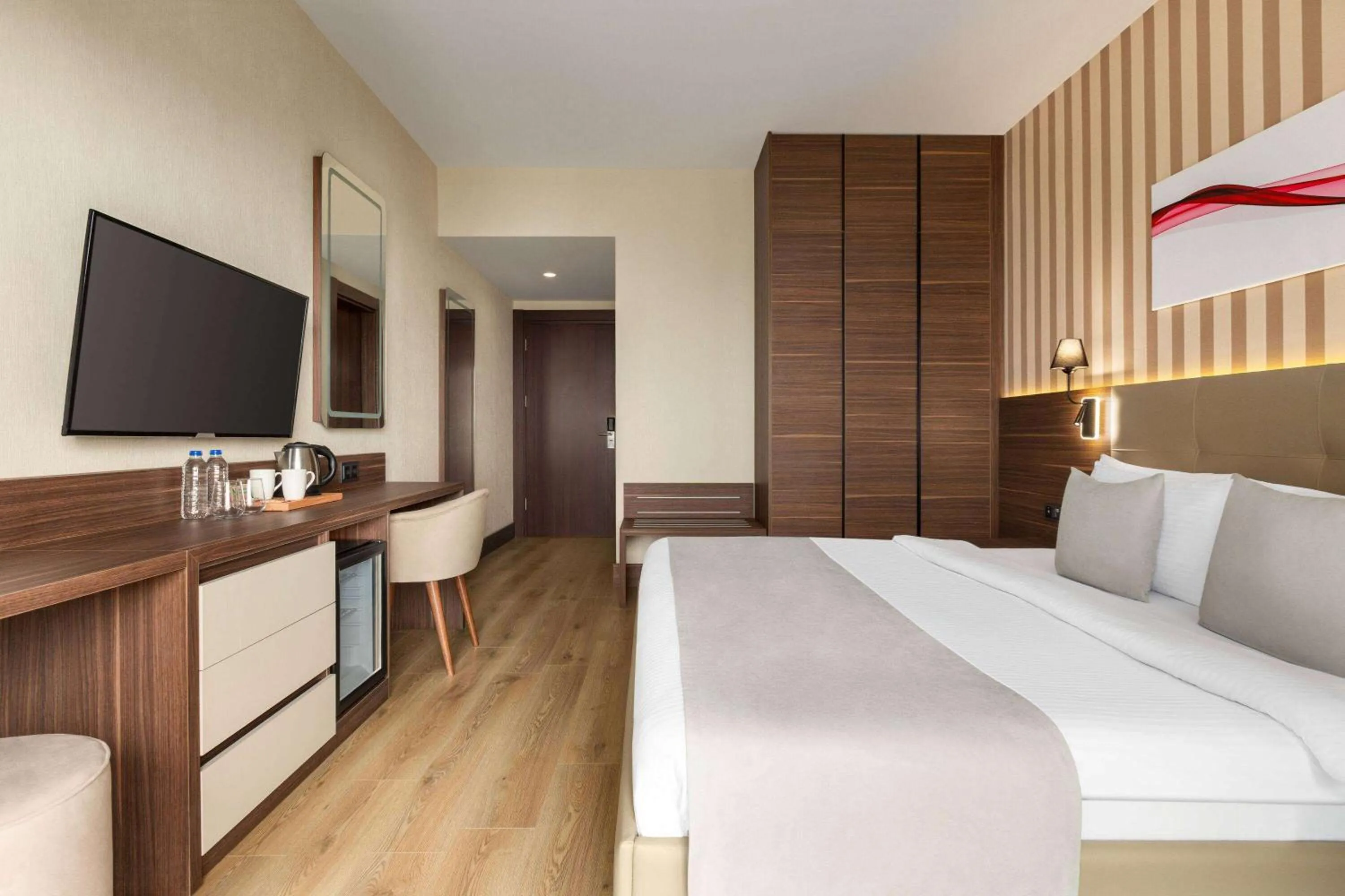 Photo of the whole room, Bed in Ramada by Wyndham Cesme