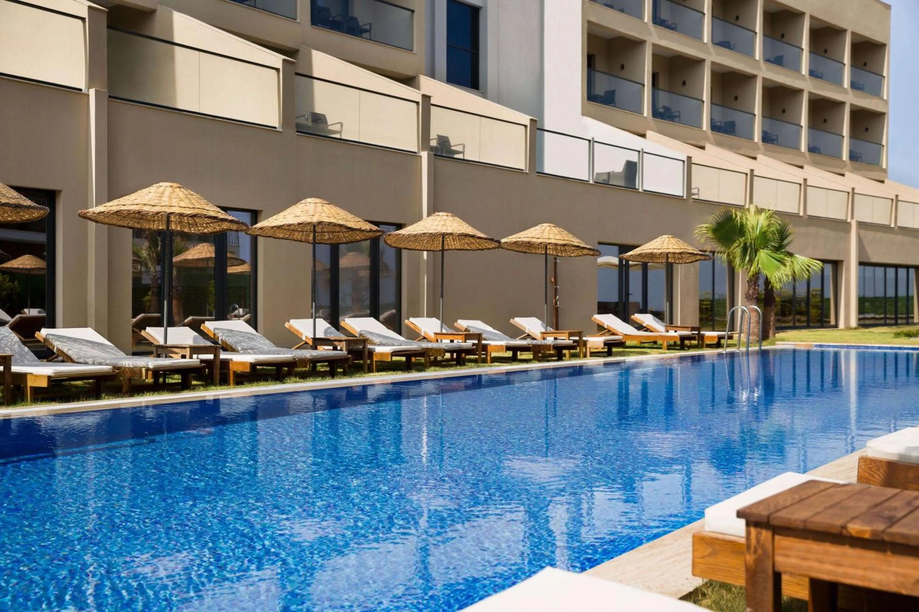 Swimming pool in Ramada by Wyndham Cesme