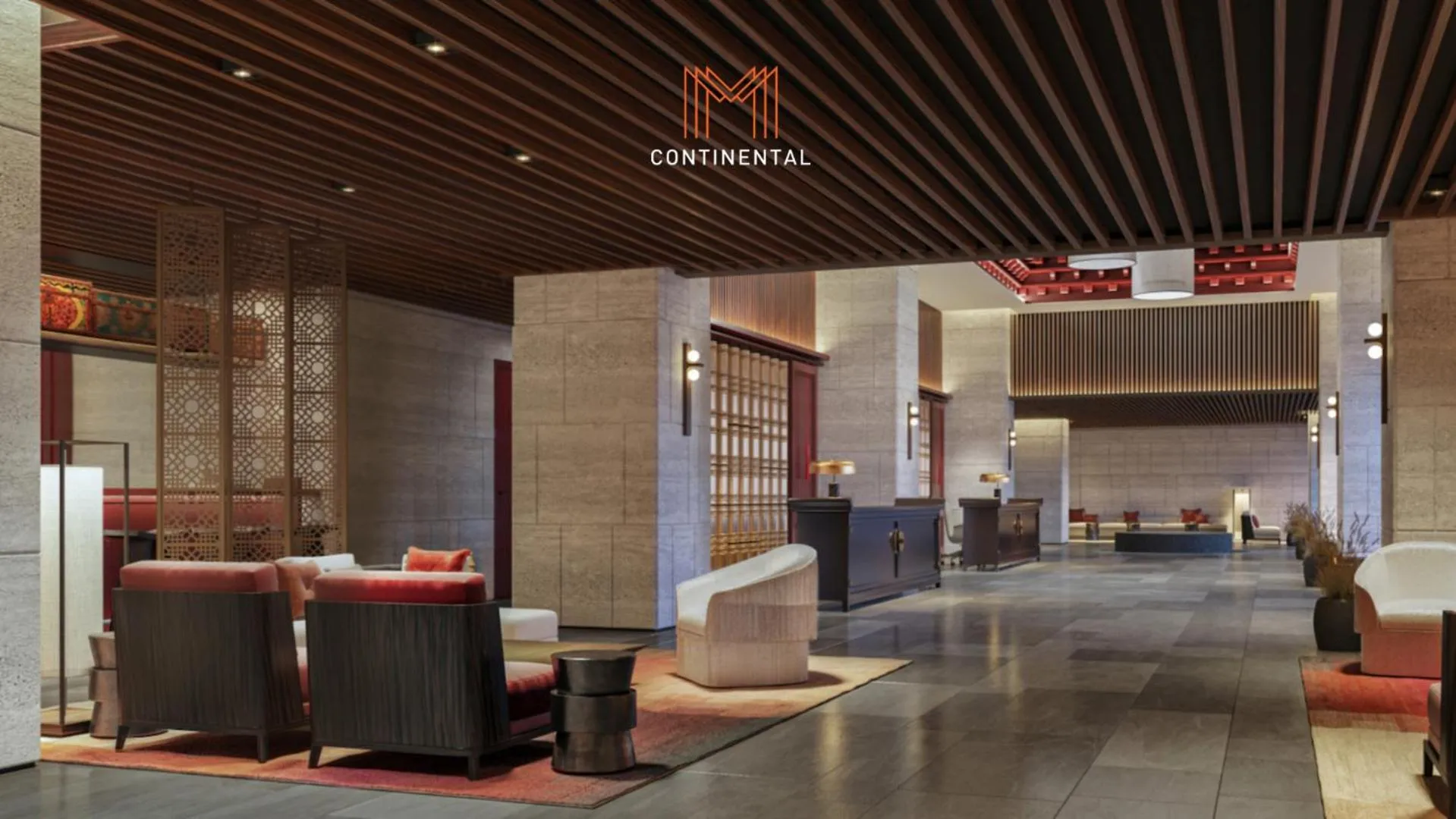 Seating area in M Continental by Mandala Mui Ne