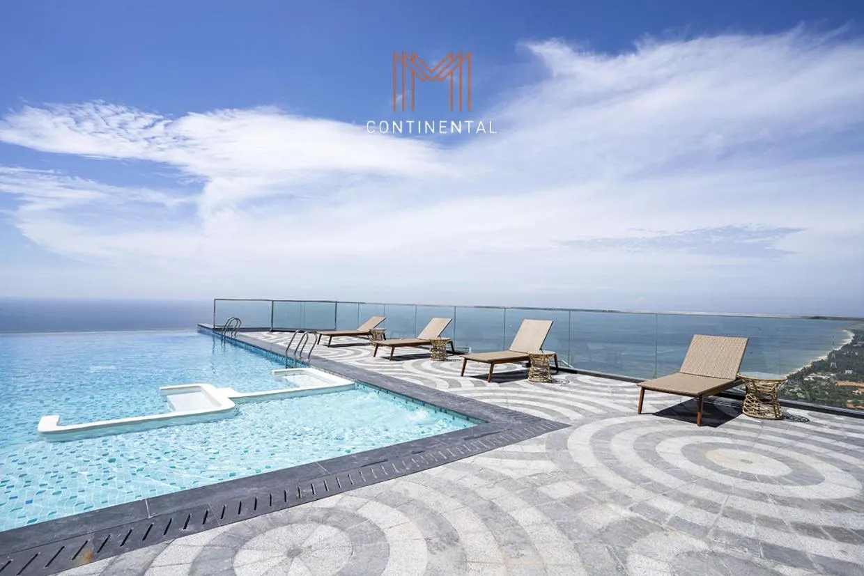 Pool view in M Continental by Mandala Mui Ne