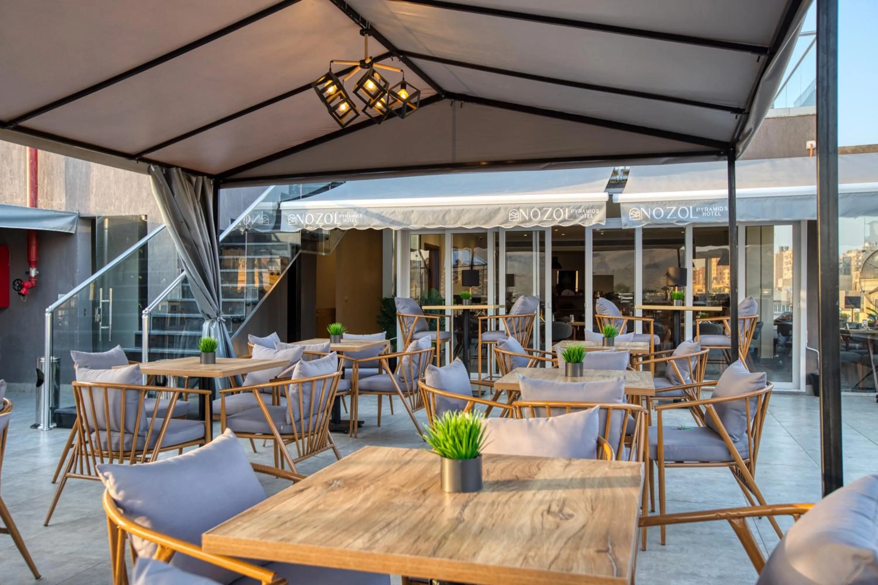 Restaurant/places to eat in Nozol Pyramids Hotel and Spa