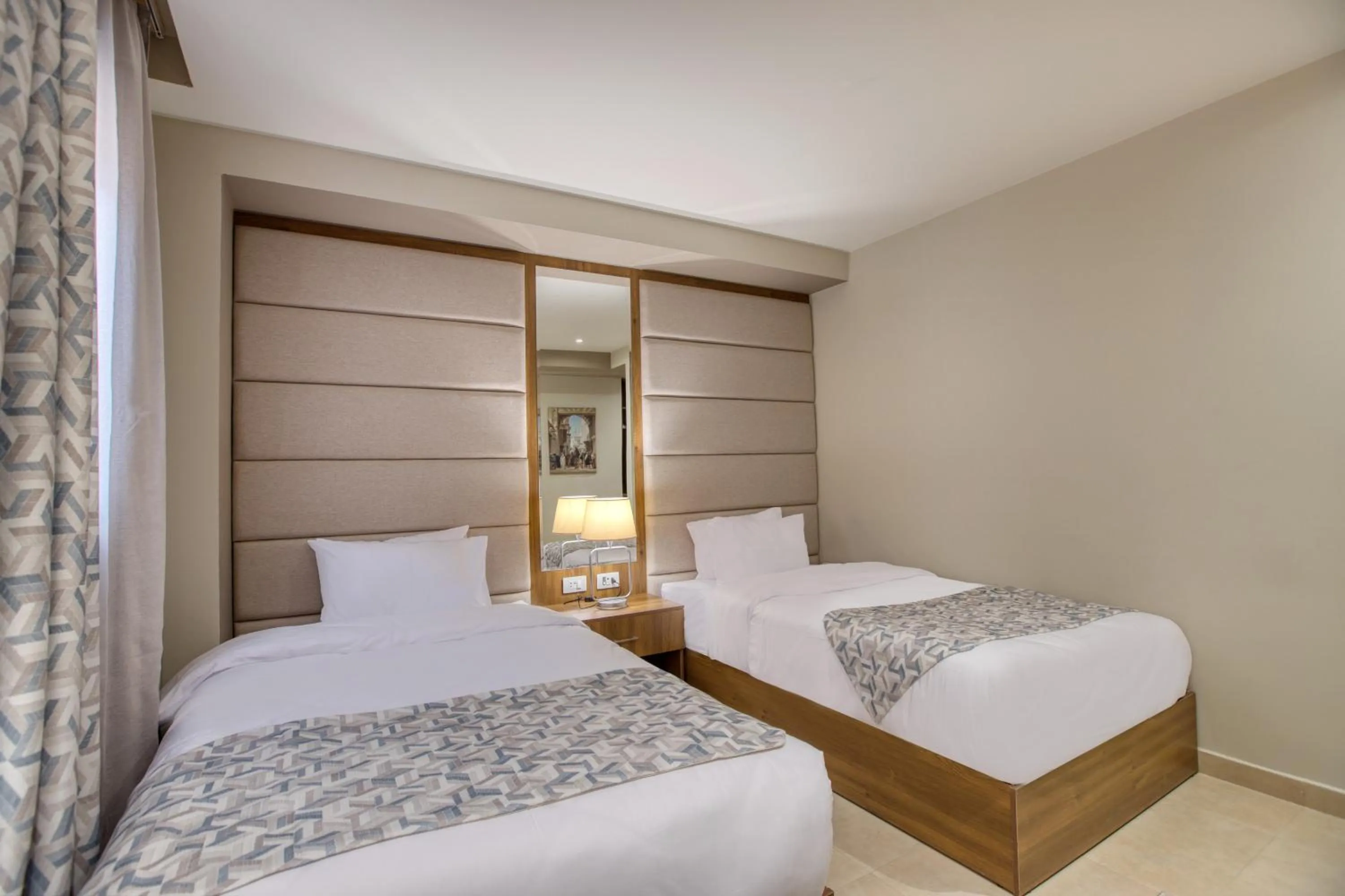 Bedroom, Bed in Nozol Pyramids Hotel and Spa