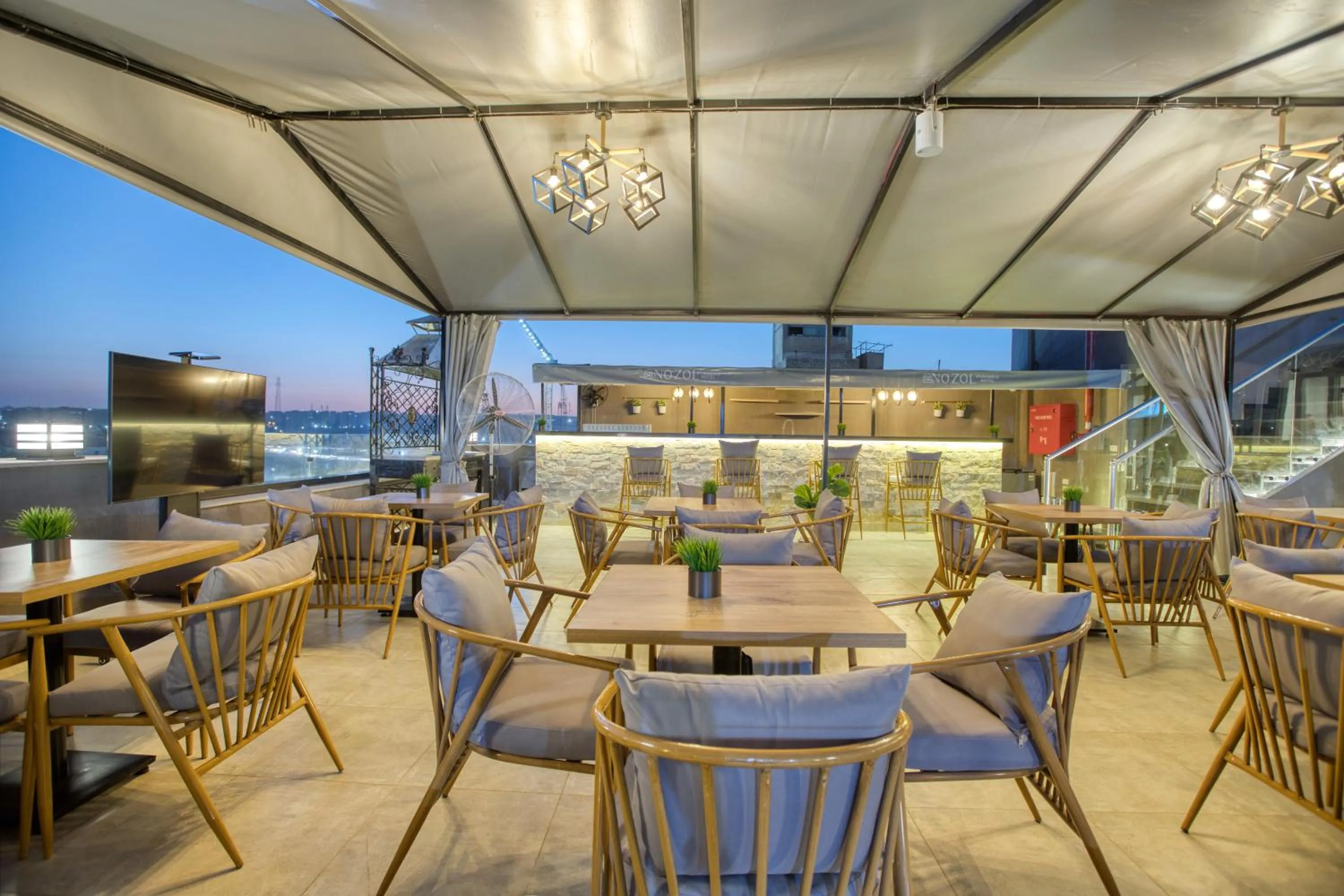 Restaurant/places to eat in Nozol Pyramids Hotel and Spa