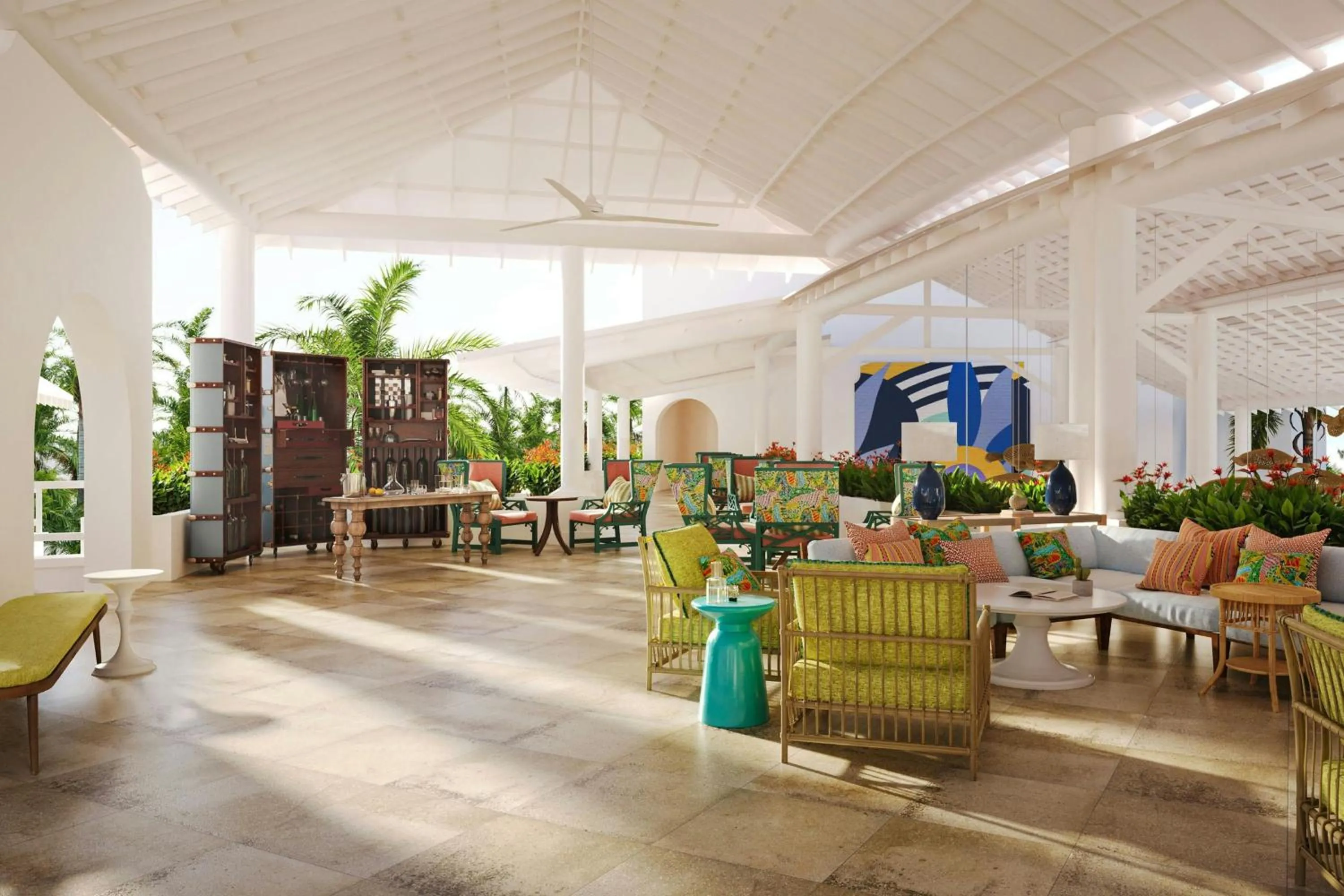 Lobby or reception in Turtle Beach, a Tribute Portfolio All Inclusive Hotel