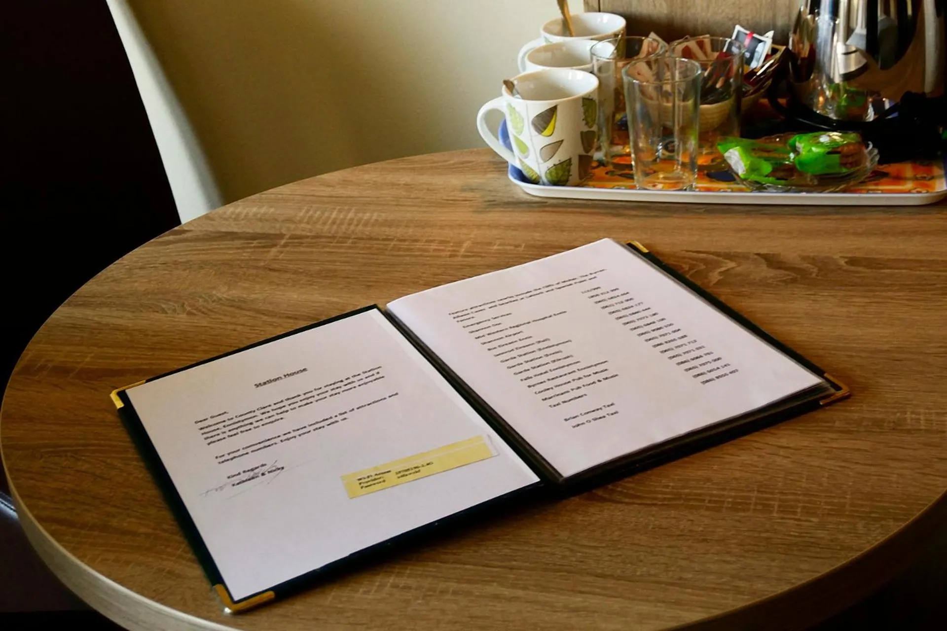 Restaurant/places to eat in Station House Bed & Breakfast