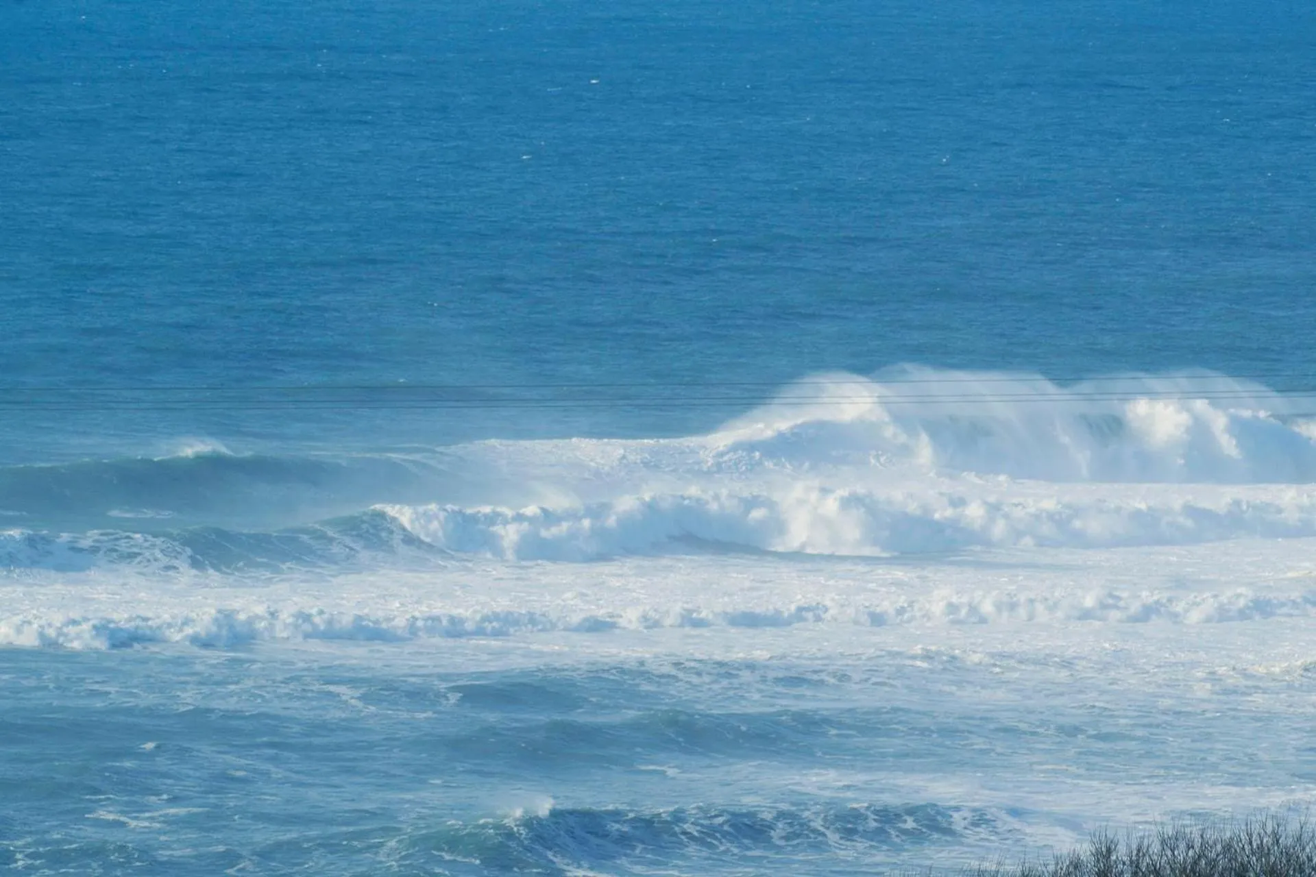 Sea view in Station House Bed & Breakfast