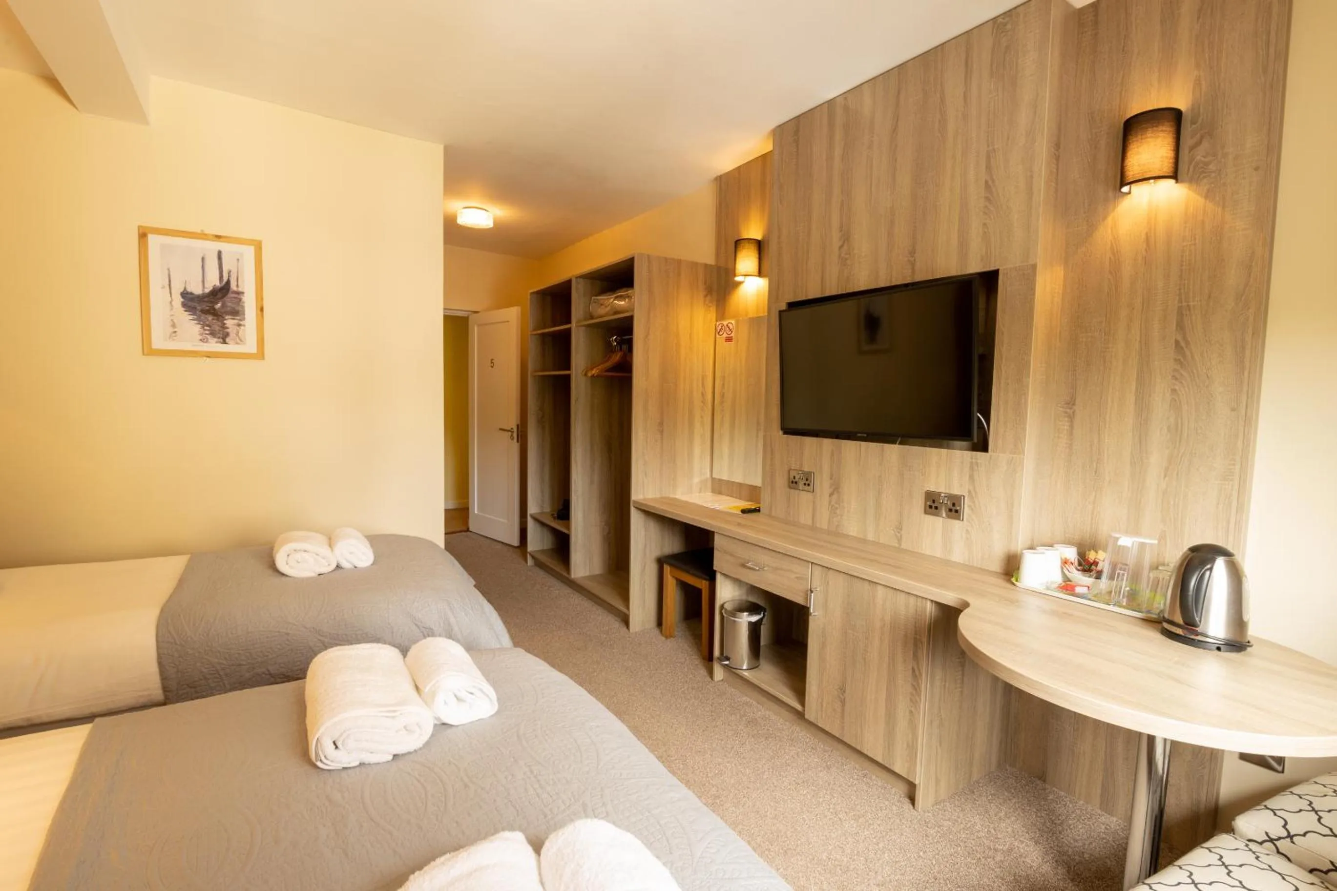 Bed in Station House Bed & Breakfast