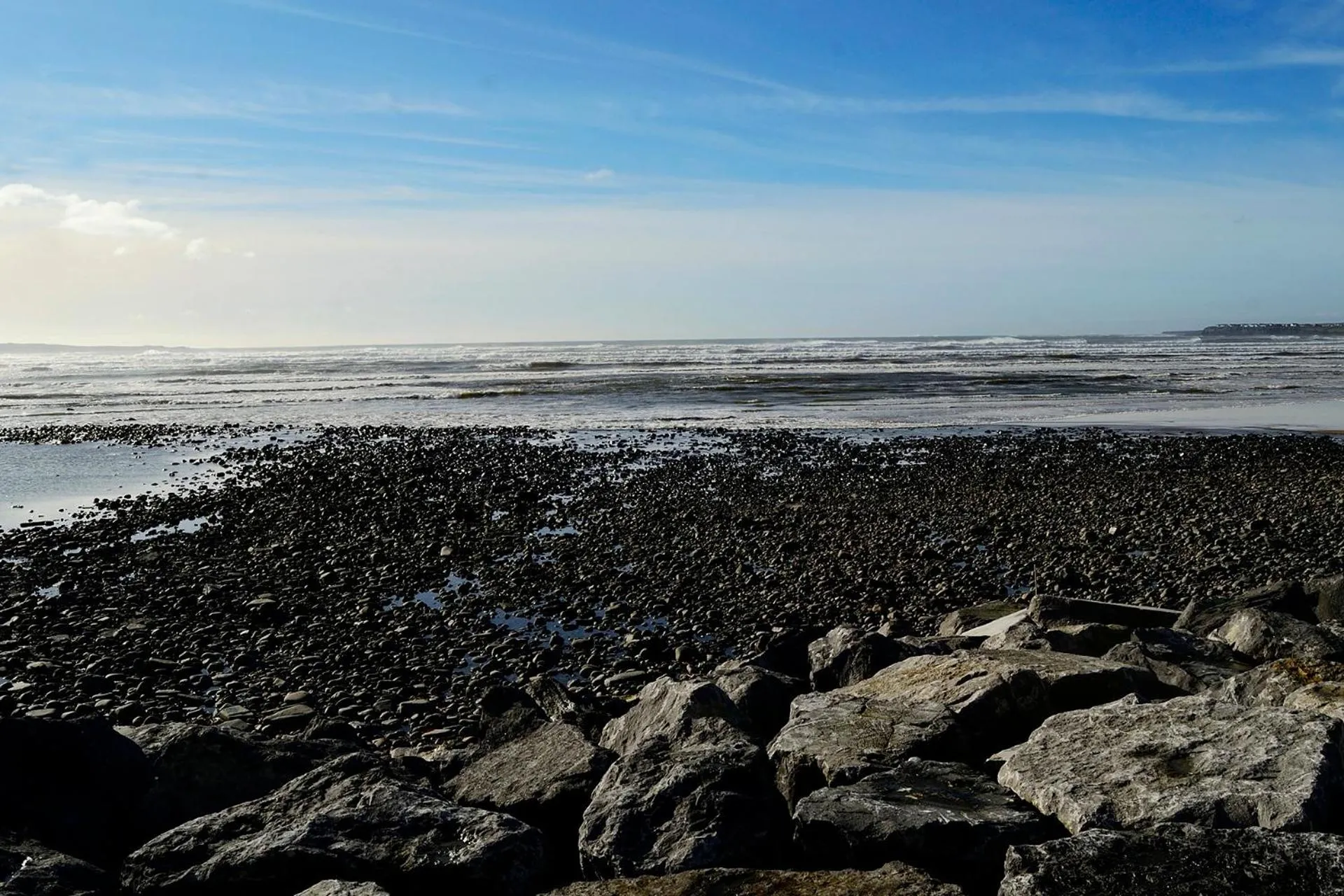 Sea view in Station House Bed & Breakfast