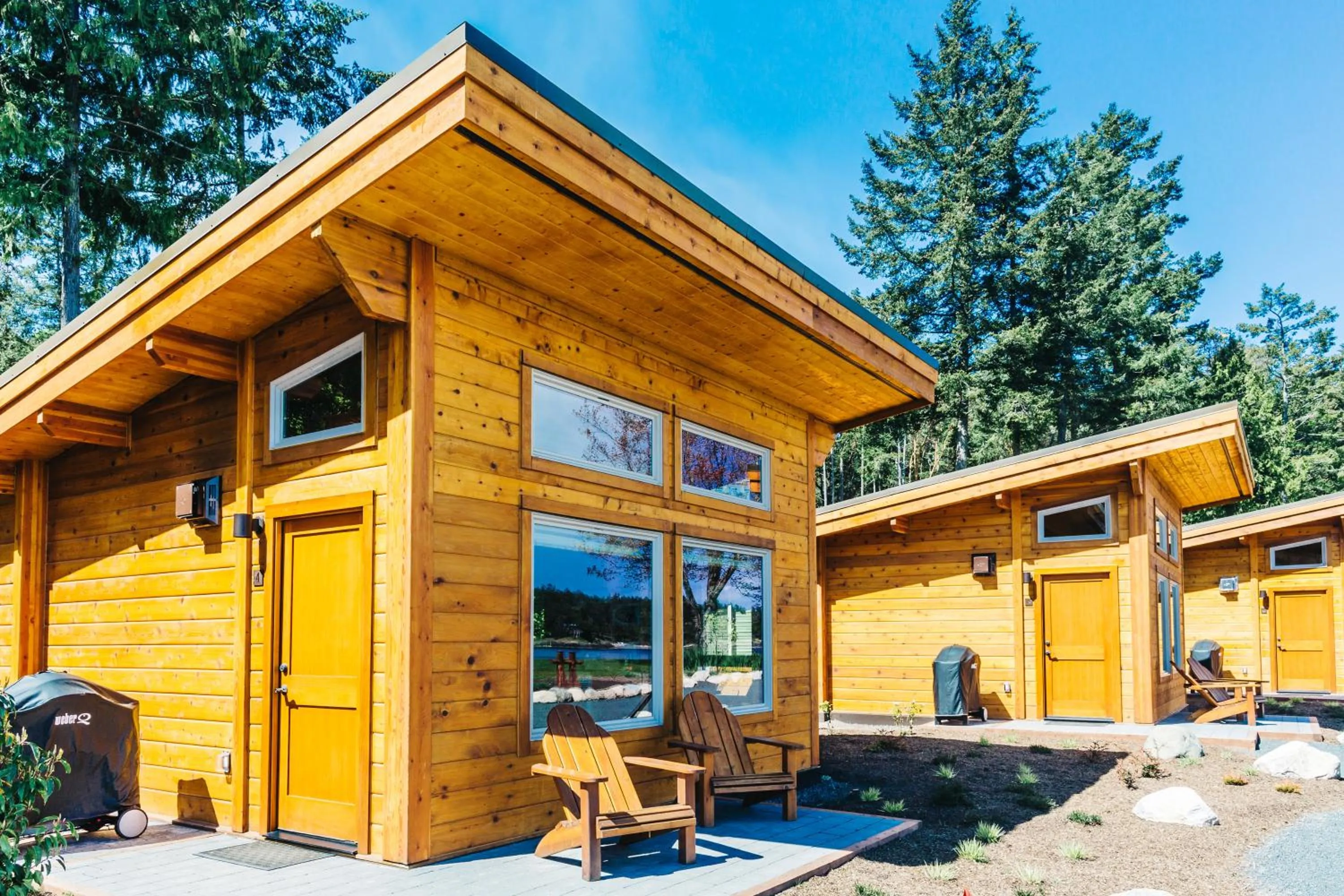 Patio in Snug Harbor Resort and Marina