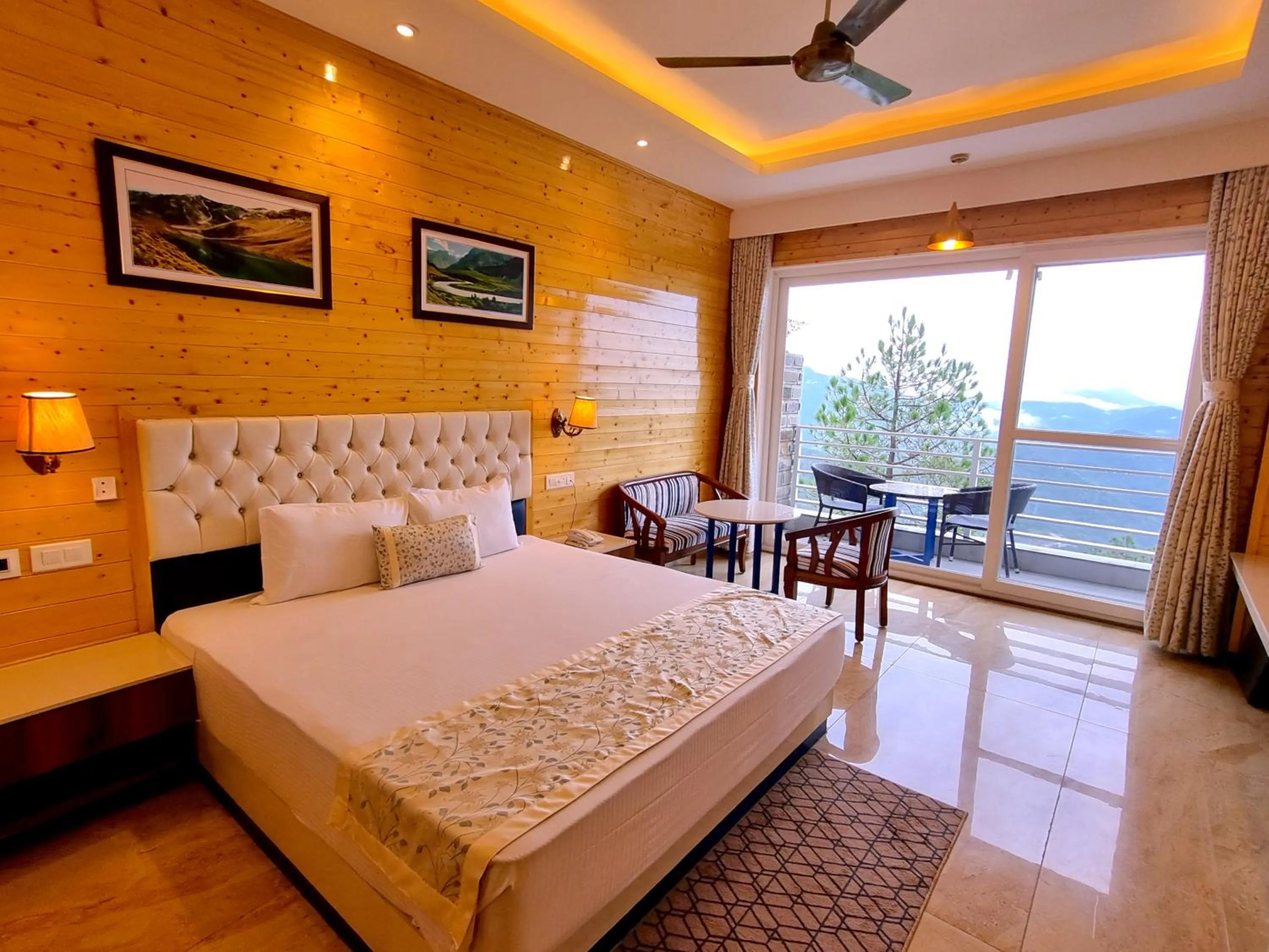 View (from property/room), Bed in Hotel Wood Stock Luxury - A Boutique Property - Penthouse - Open Air Restaurant & Terrace