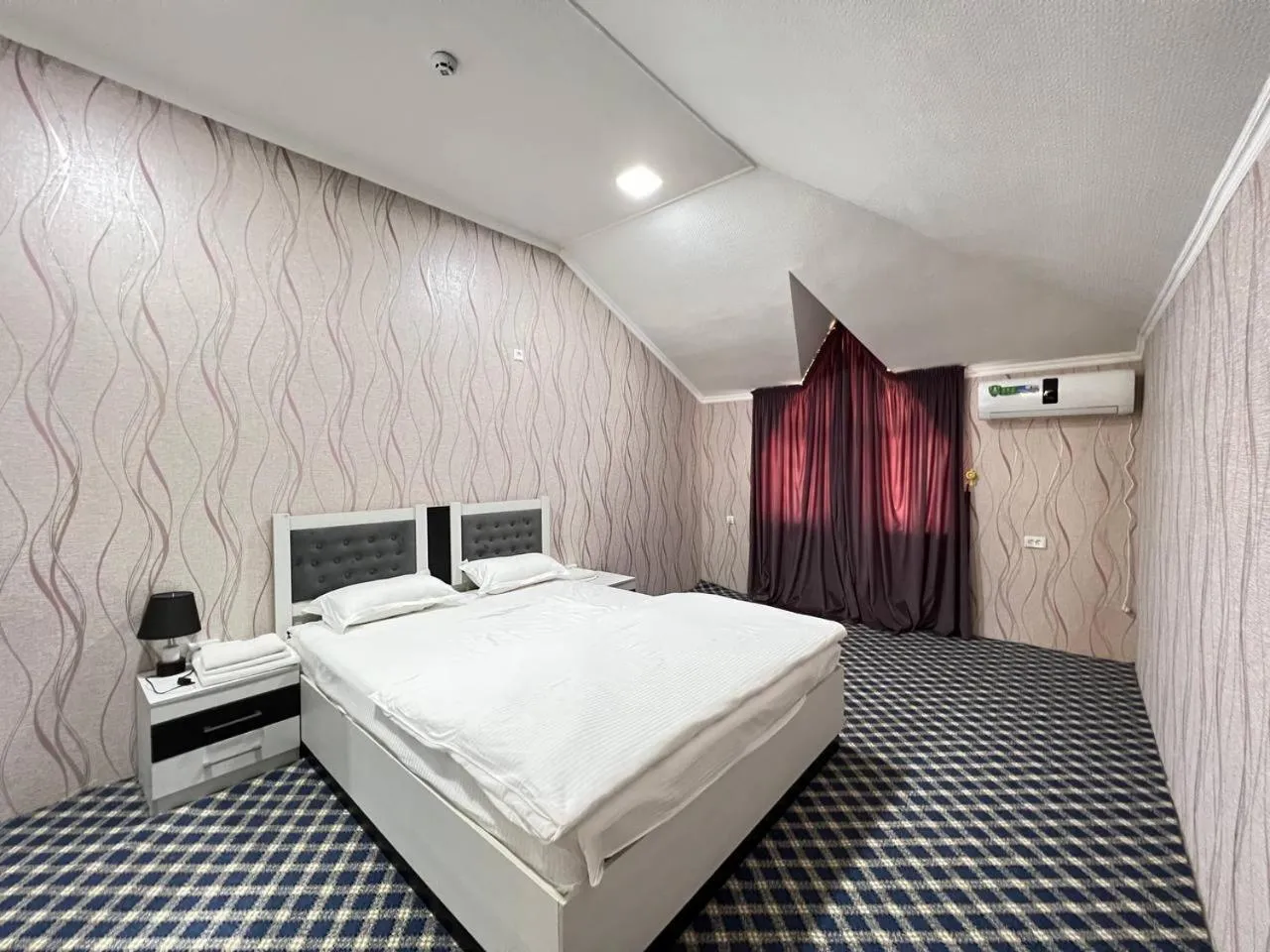 Bed in Orom Hotel Fergana