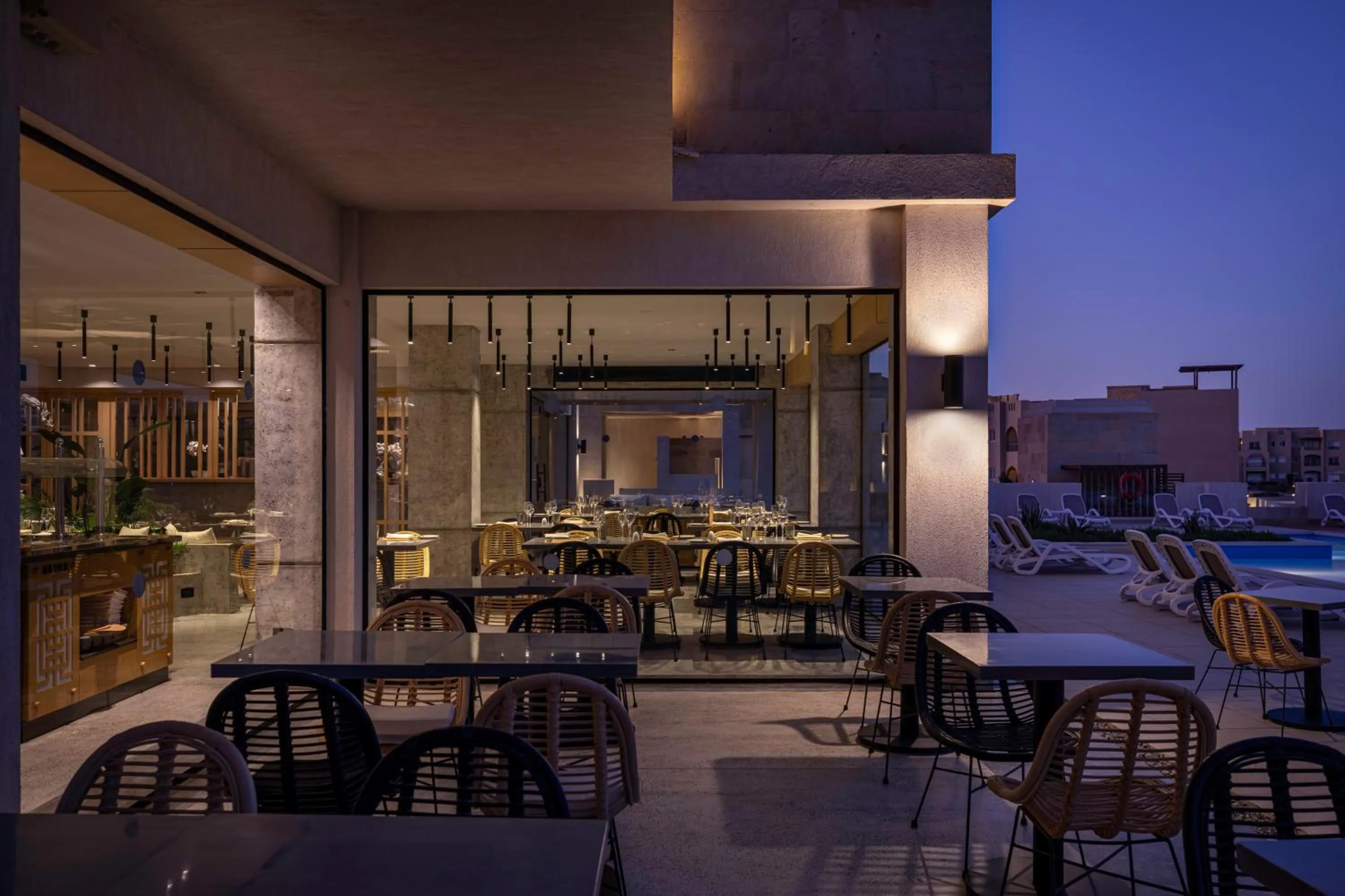 Restaurant/places to eat in Creek Hotel and Residences El Gouna