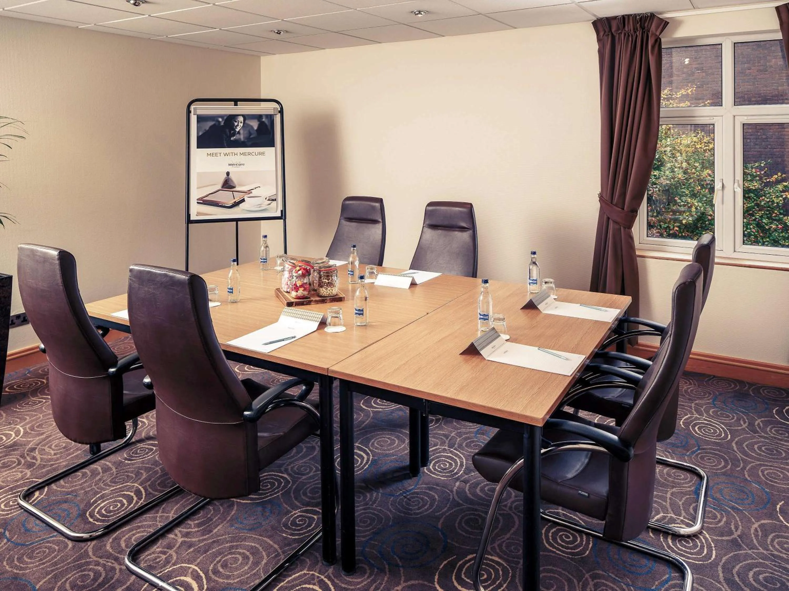 On site in Mercure Leeds Parkway Hotel