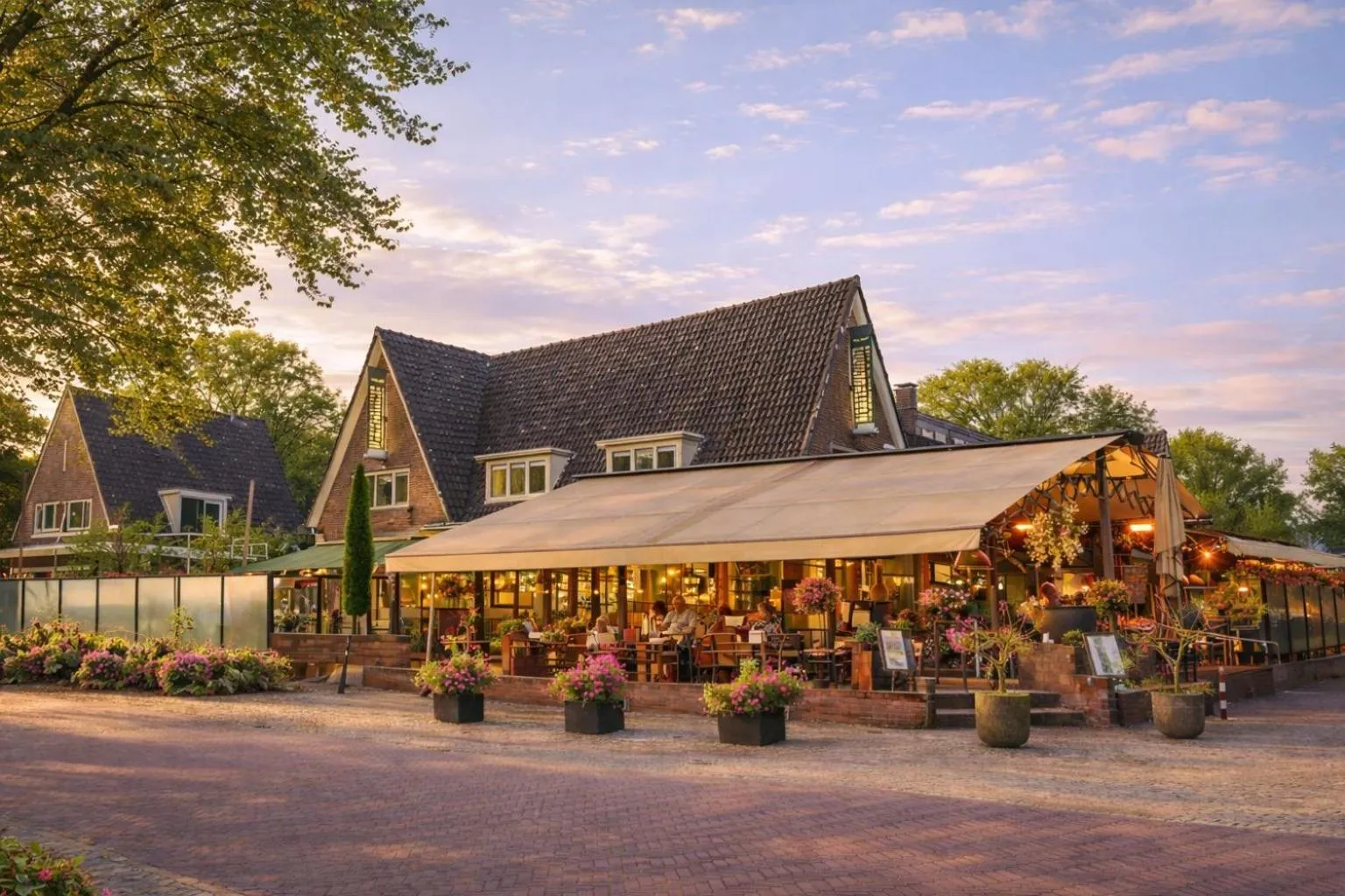 Balcony/Terrace in Boutique Hotel, Restaurant & Wellness Westerburcht