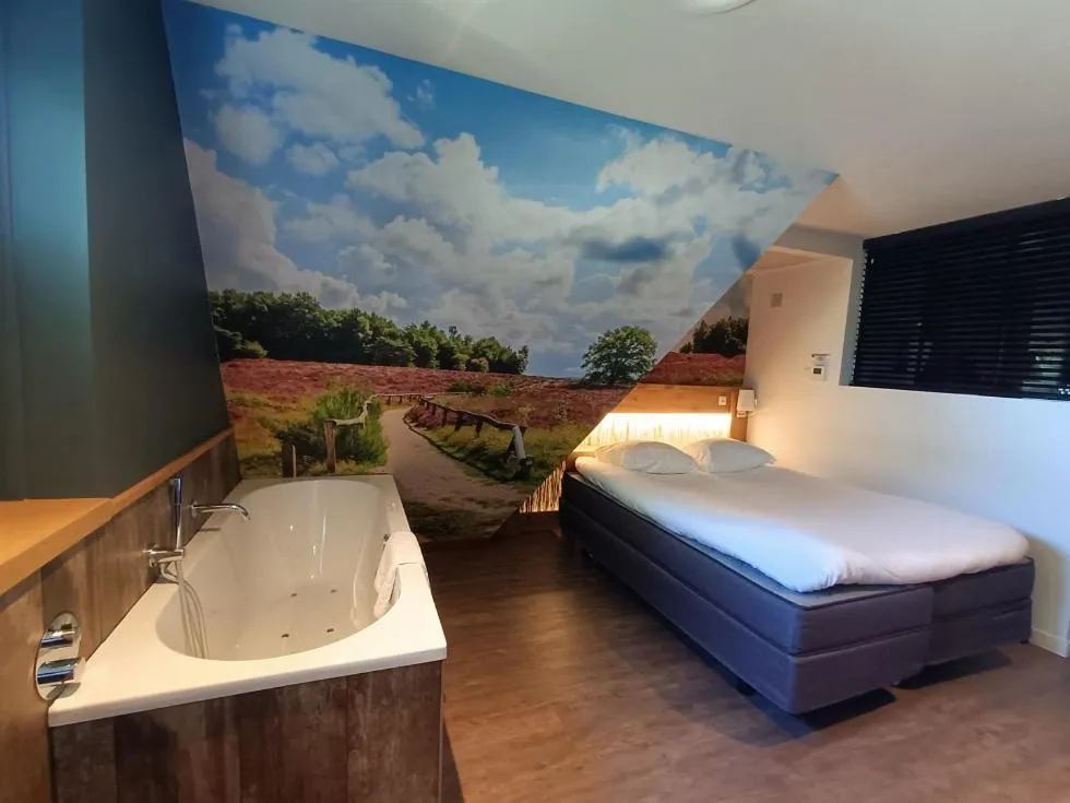 Bed in Boutique Hotel, Restaurant & Wellness Westerburcht