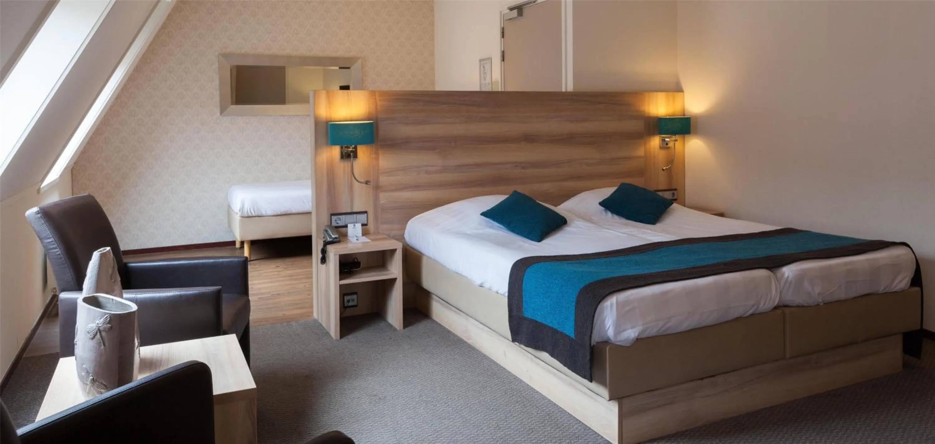 Bedroom, Bed in Best Western Hotel Baars