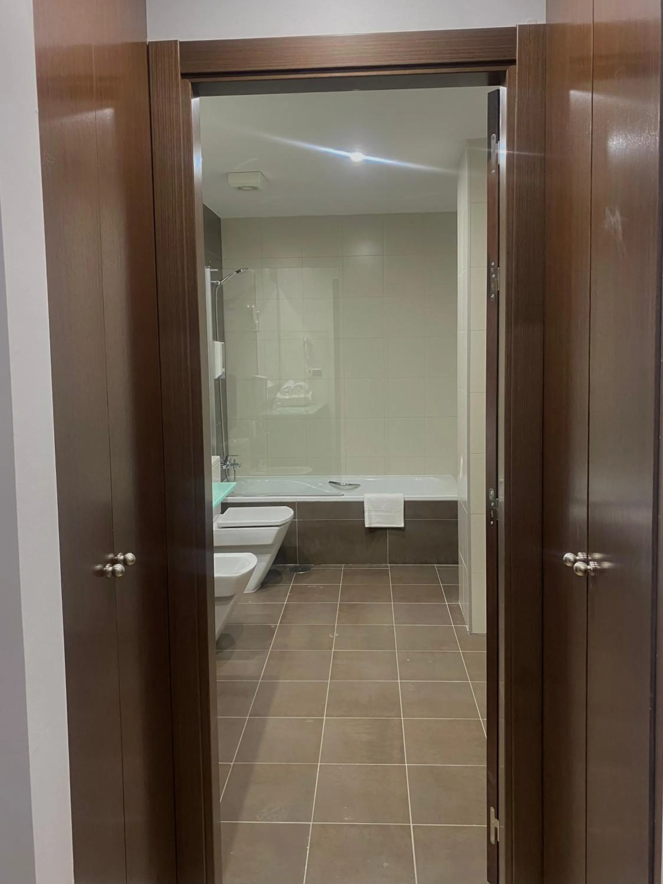 Bathroom in Hotel-Asador Montes Oretanos