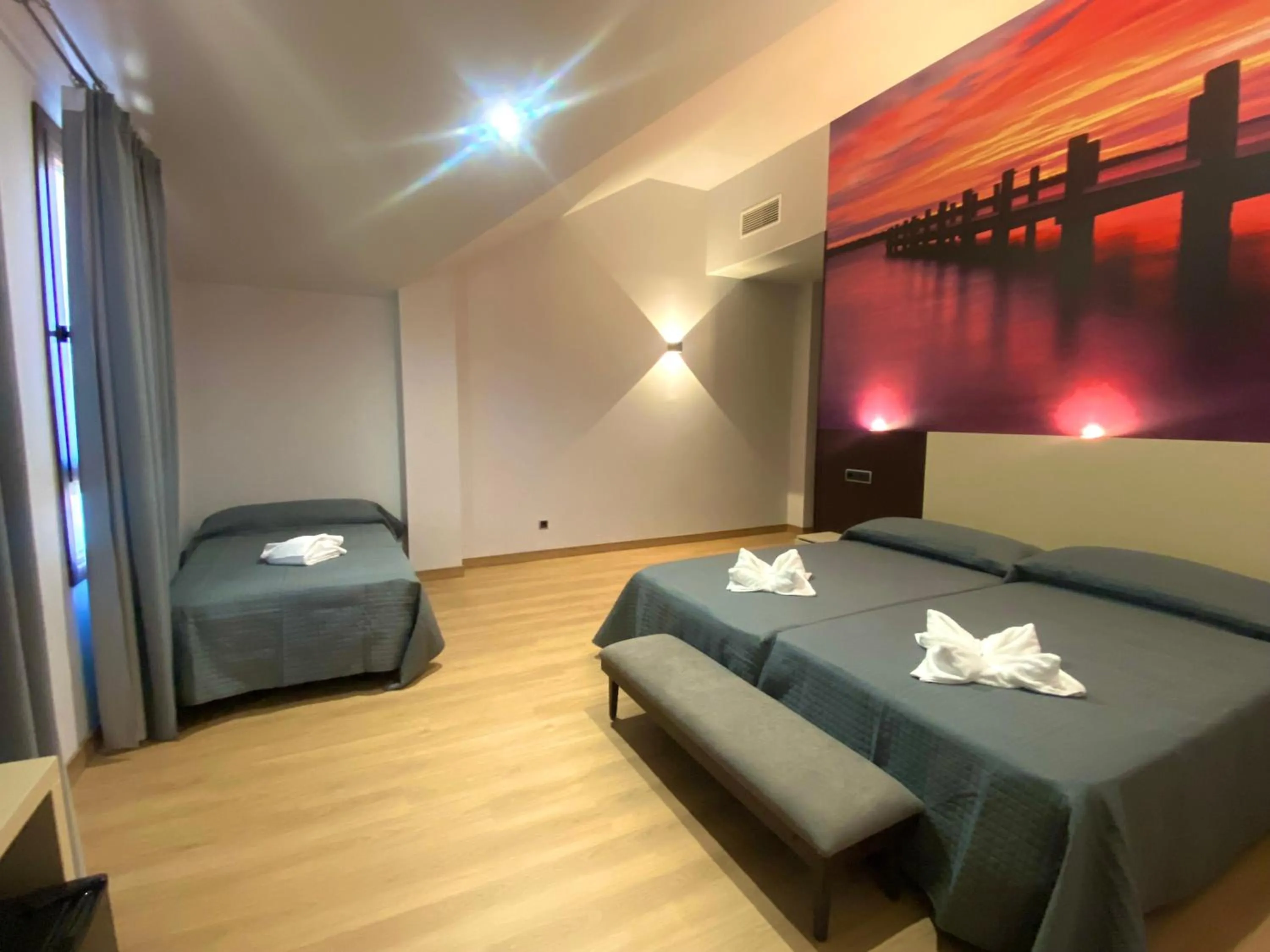 Photo of the whole room, Bed in Hotel-Asador Montes Oretanos