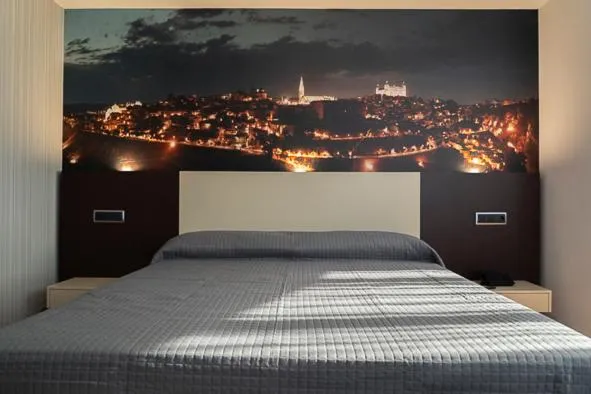 Photo of the whole room, Bed in Hotel-Asador Montes Oretanos