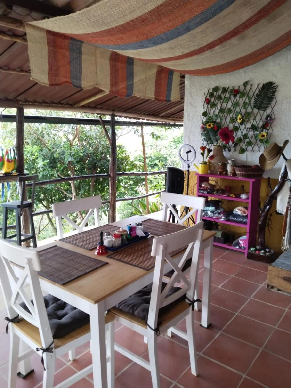 Balcony/Terrace in HOTEL CAMPESTRE ABRAZO DEL ANGEL