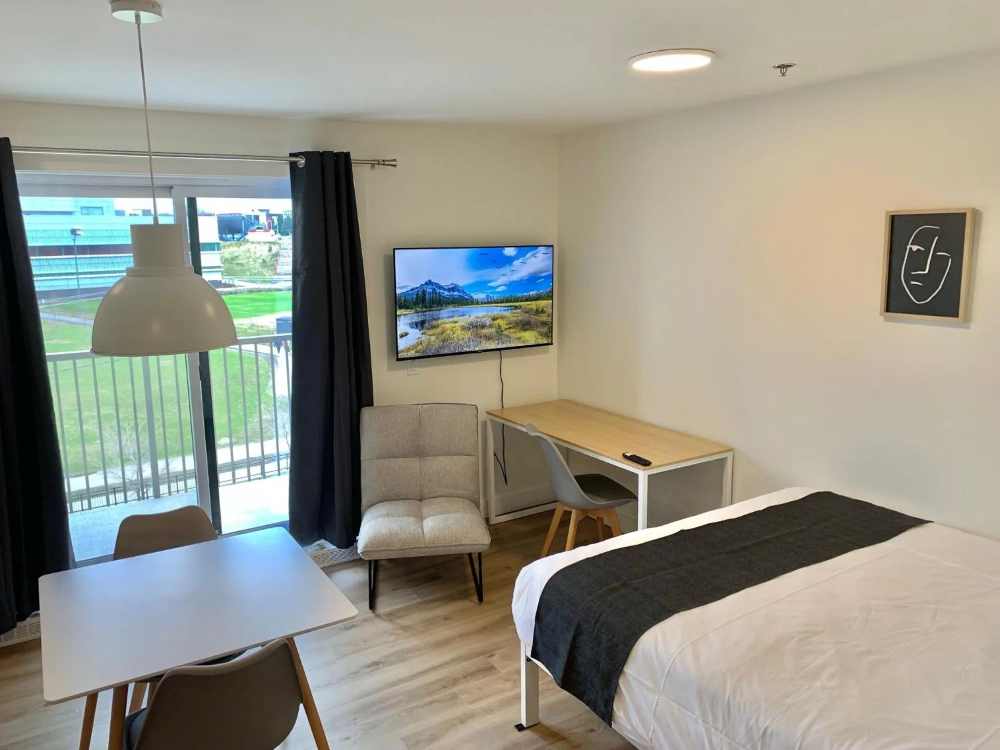 Bed in APPART-HOTEL L'UNI