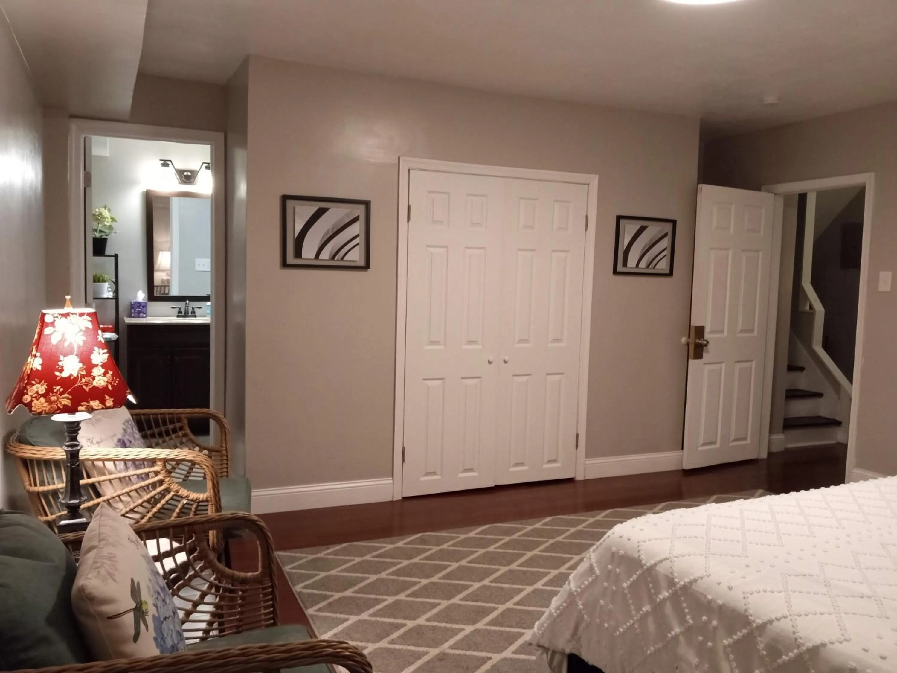 View (from property/room), Bed in Fairmount House Free Street Parking Quiet Spacious