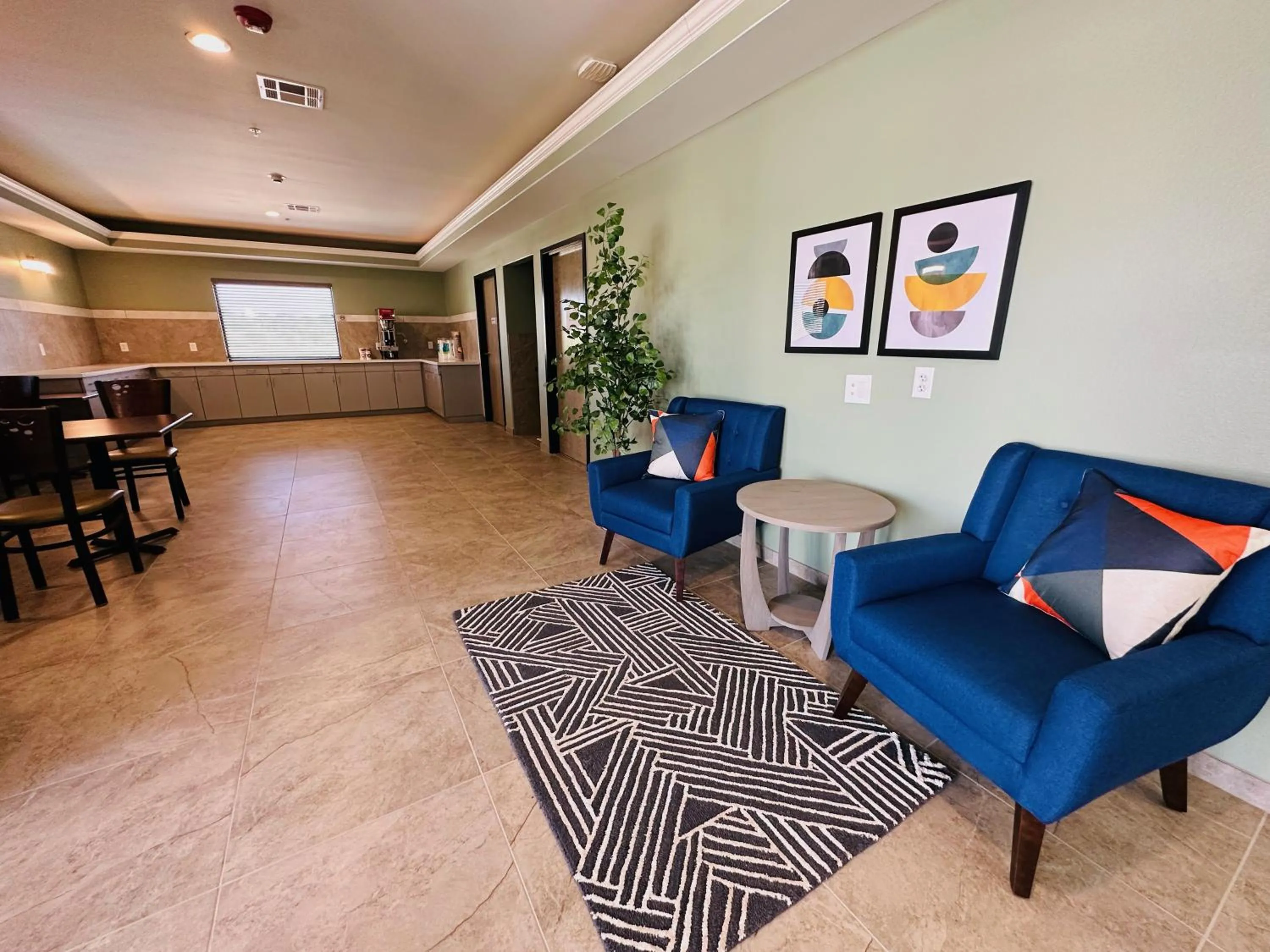 Lobby or reception in Crosby Travel Lodge and RV Park