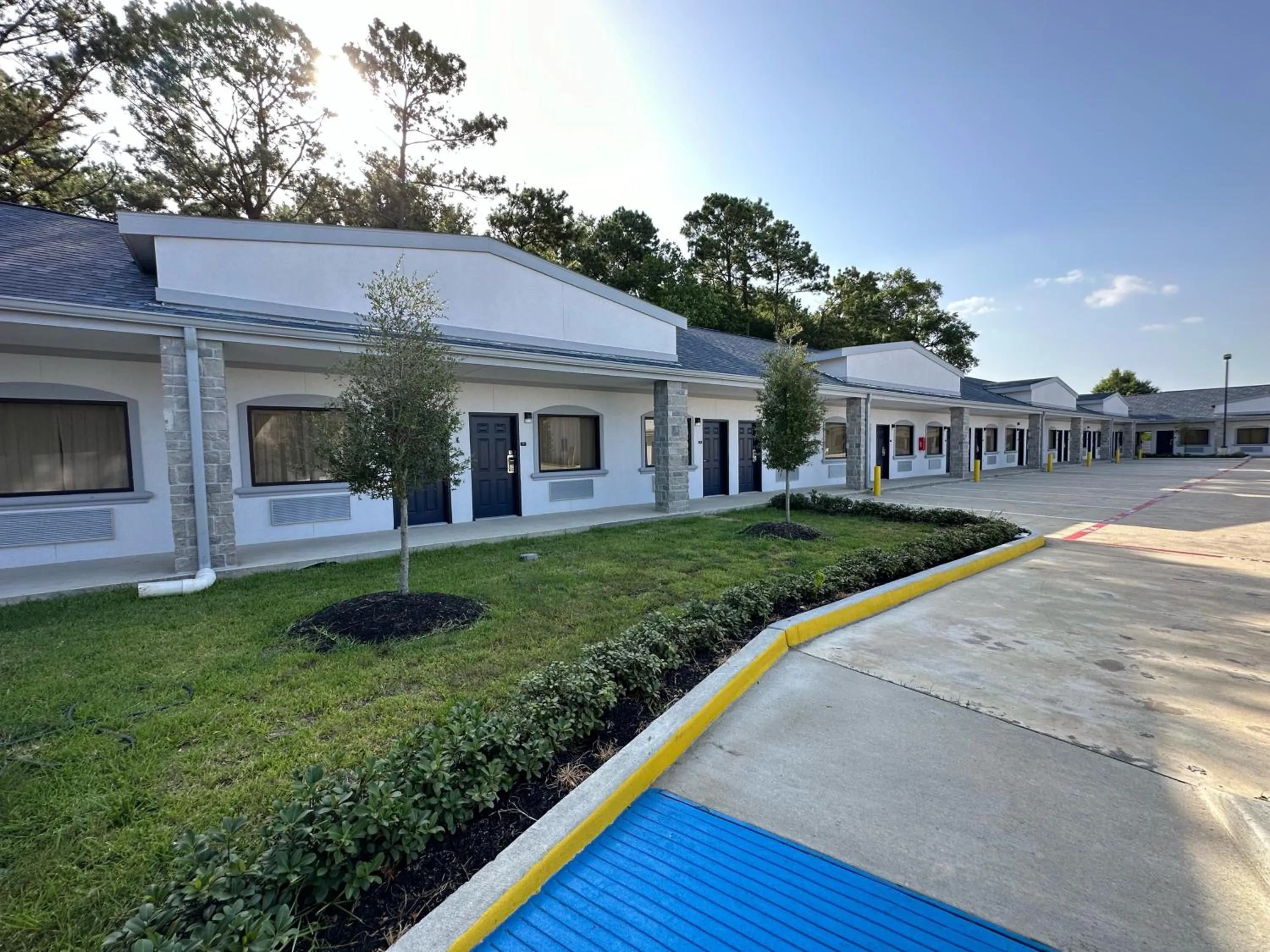 Property building in Crosby Travel Lodge and RV Park