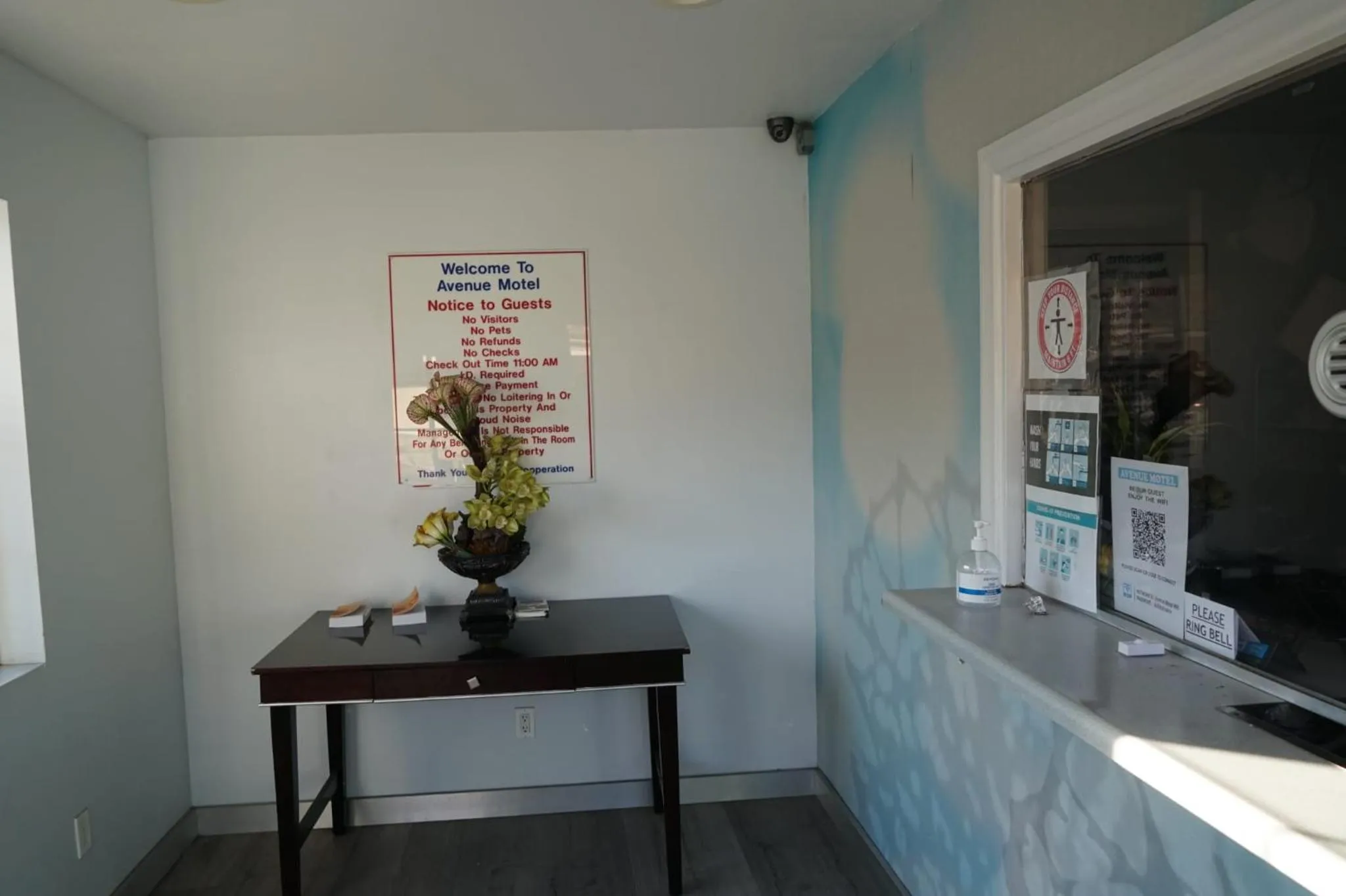 Lobby or reception in Avenue Motel