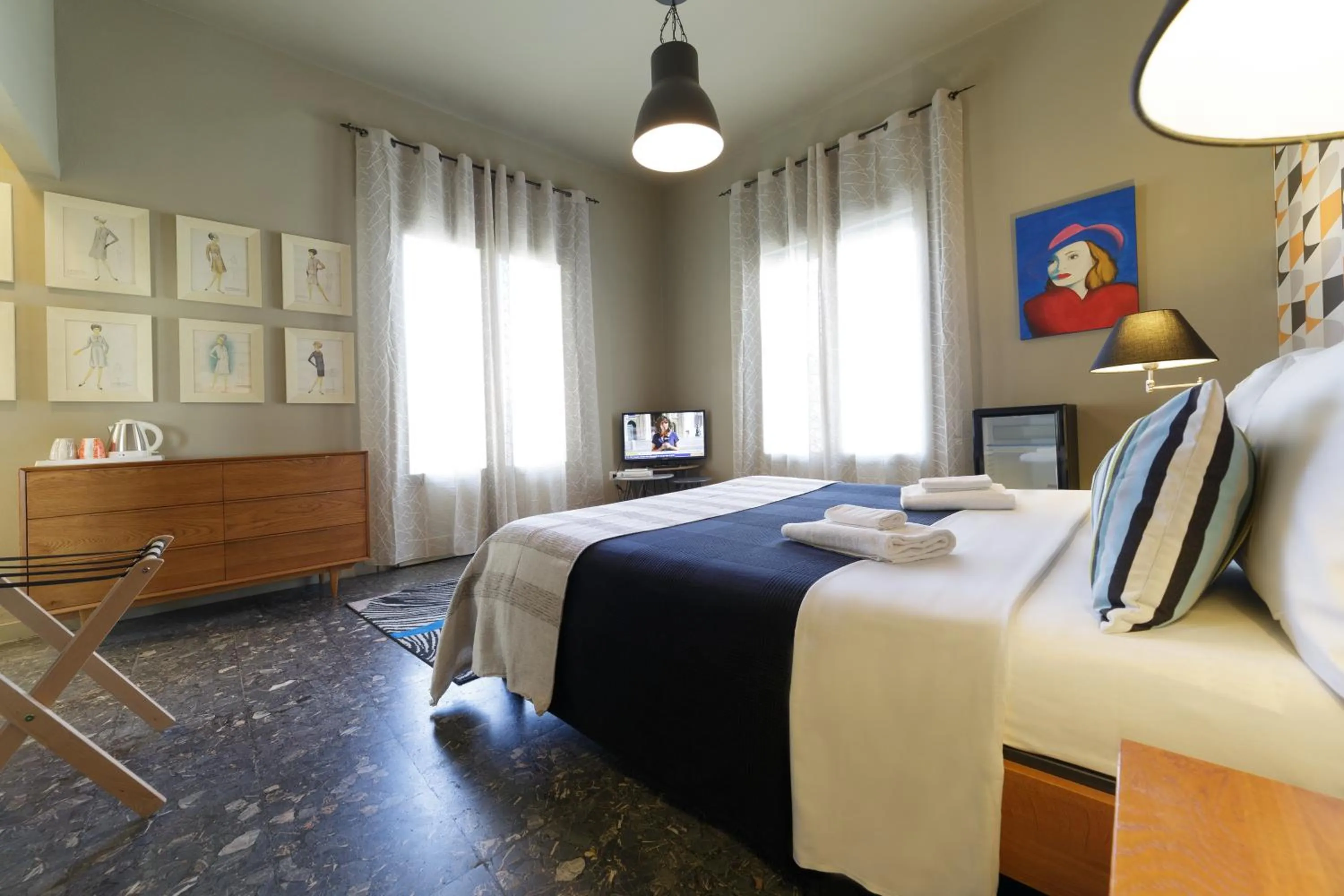 Bed in GUEST HOUSE SONNINO 37 Cagliari