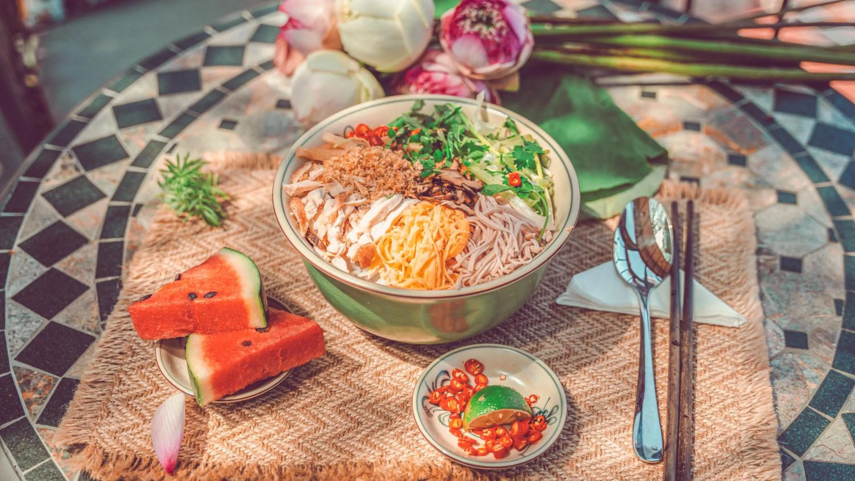 Breakfast in Le Parfum Apartment and Hotel