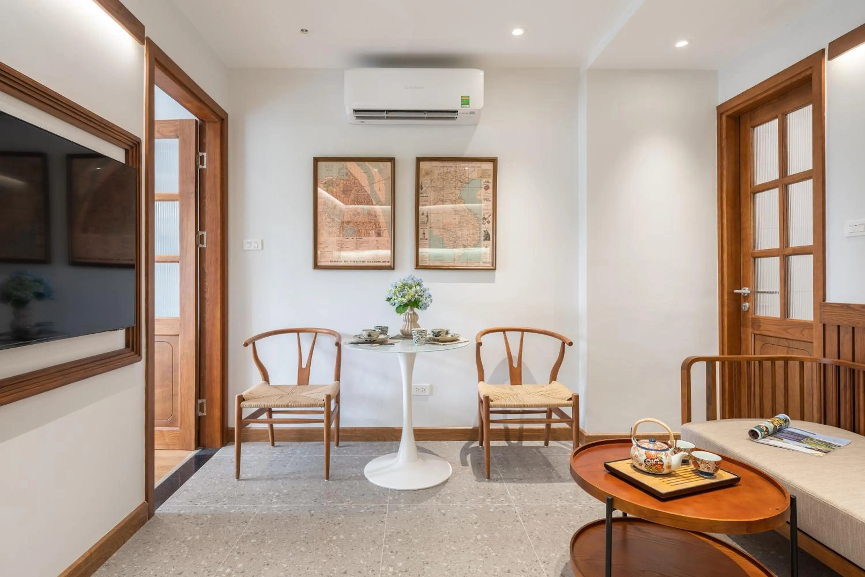 Living room in Le Parfum Apartment and Hotel