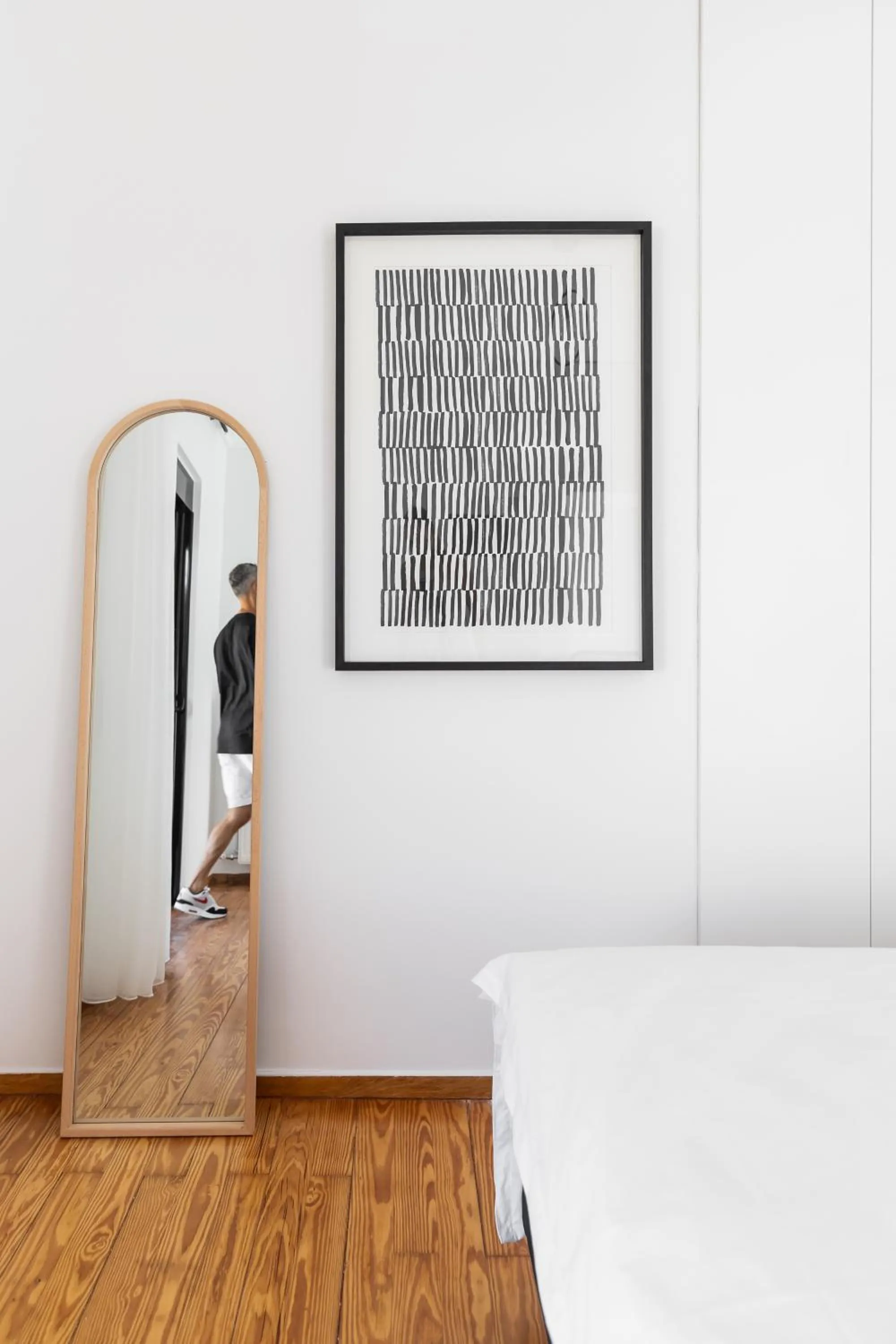 Decorative detail, Bed in Elliot Neapoli, Athens