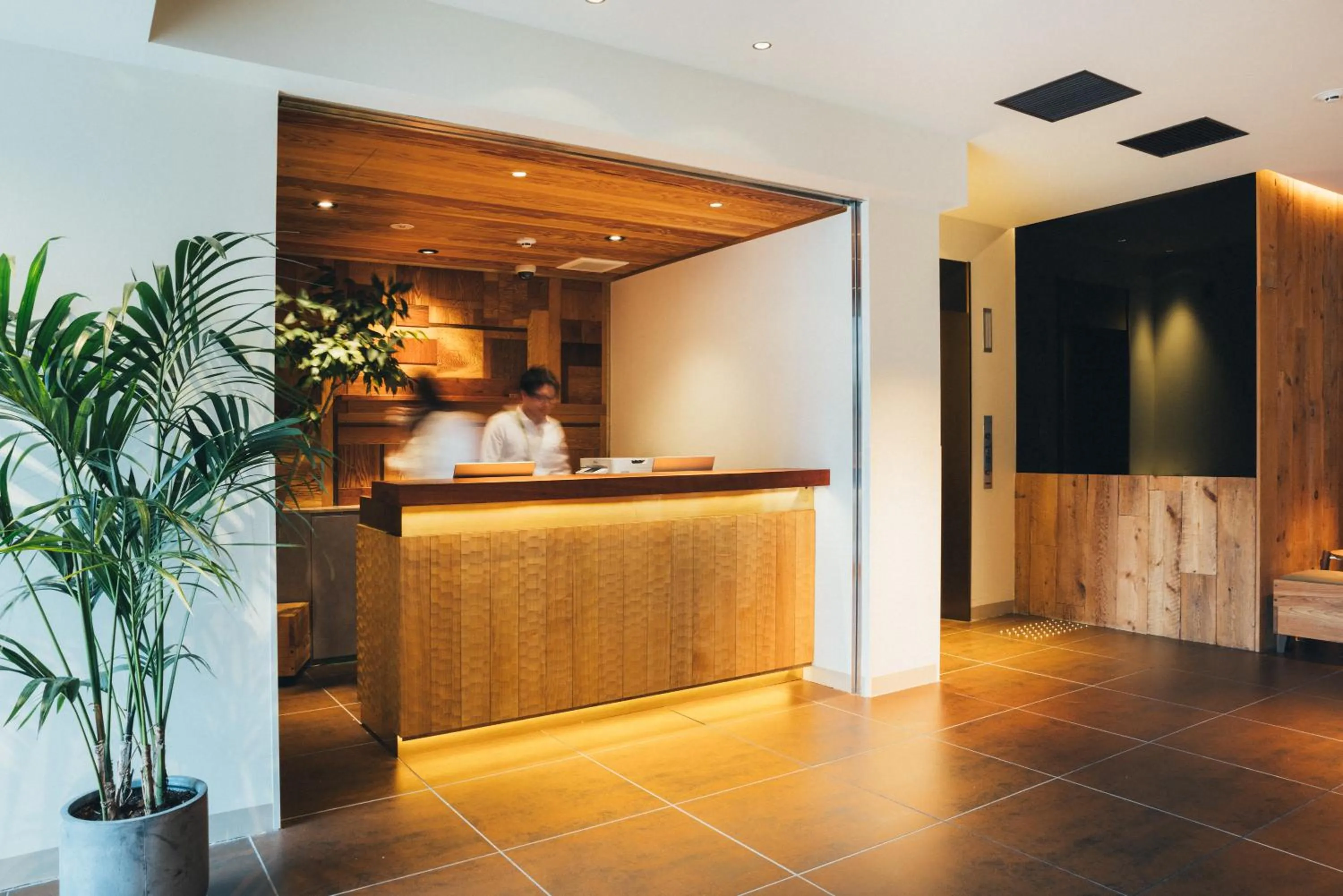 Lobby or reception in MEANDER Osaka