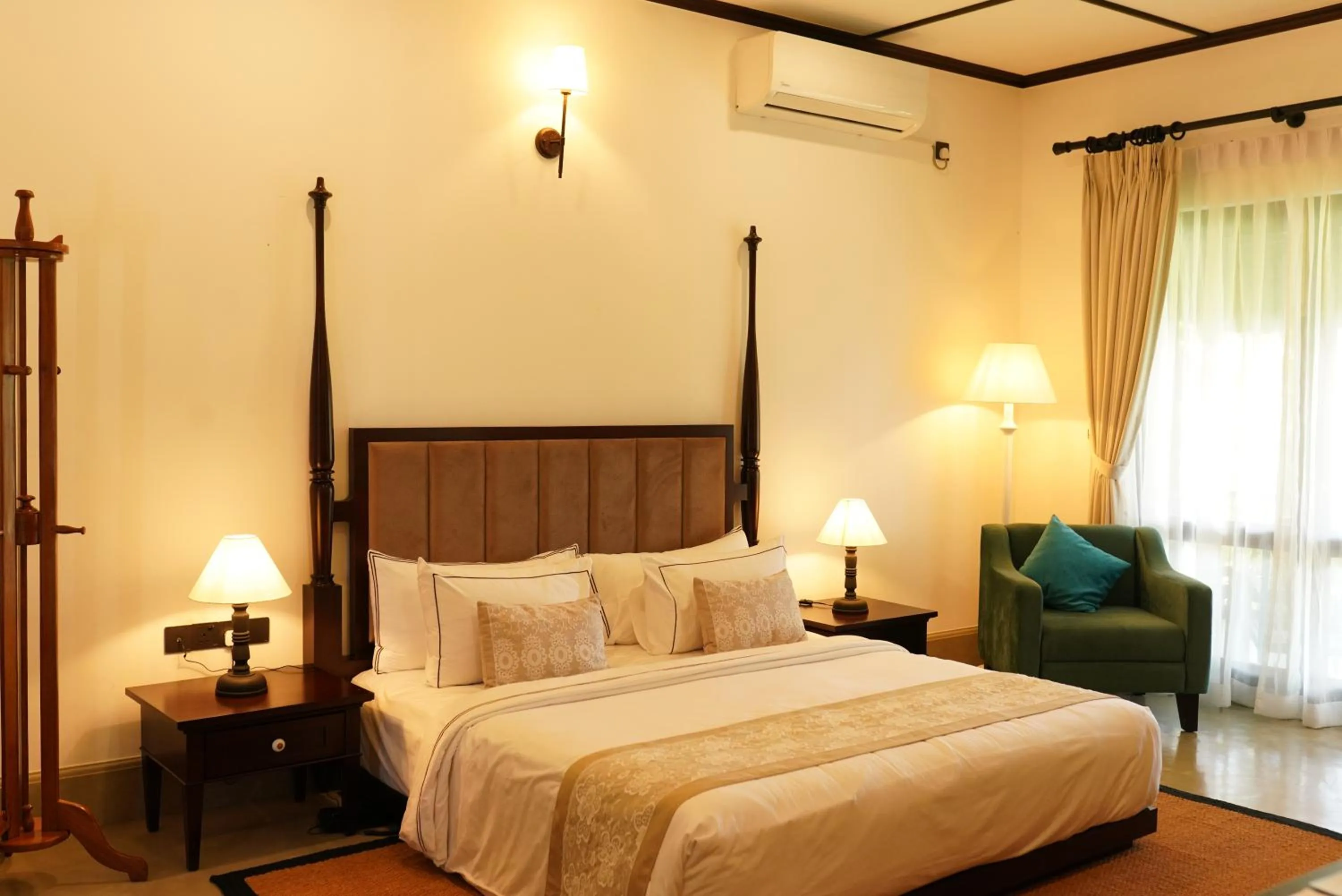 Bed in The Grand Walawwa