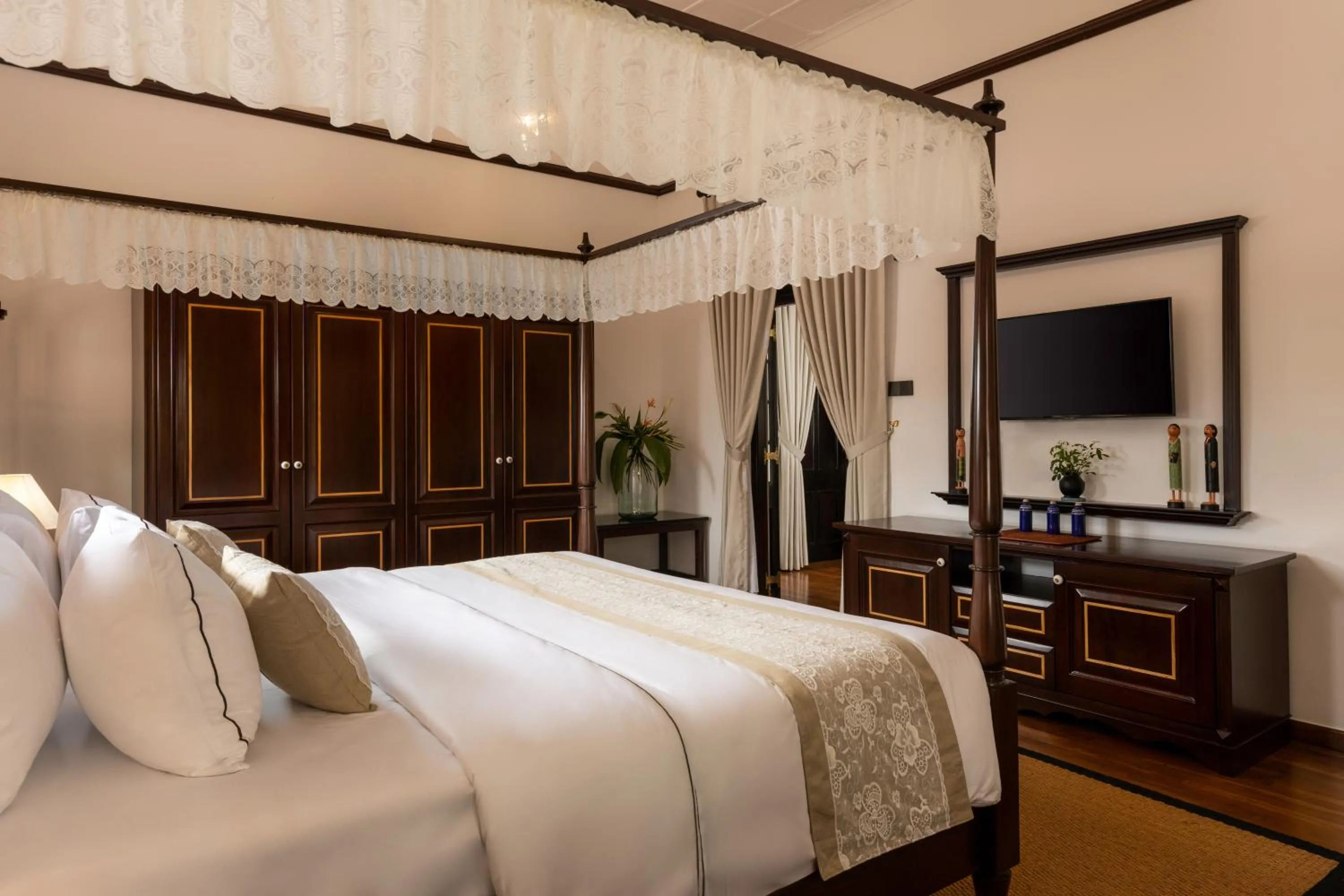 Bed in The Grand Walawwa